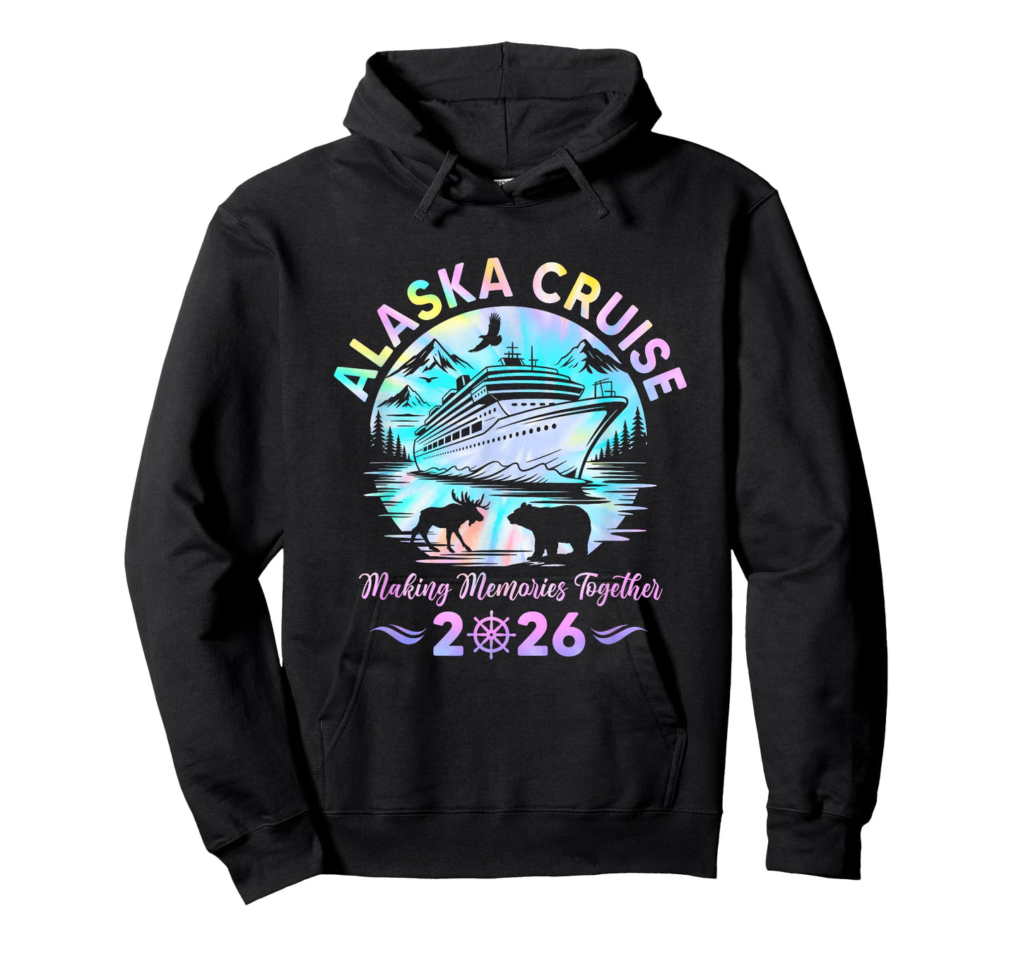 Alaska Cruise 2026 Matching Family Friends Group Adventure T-Shirt