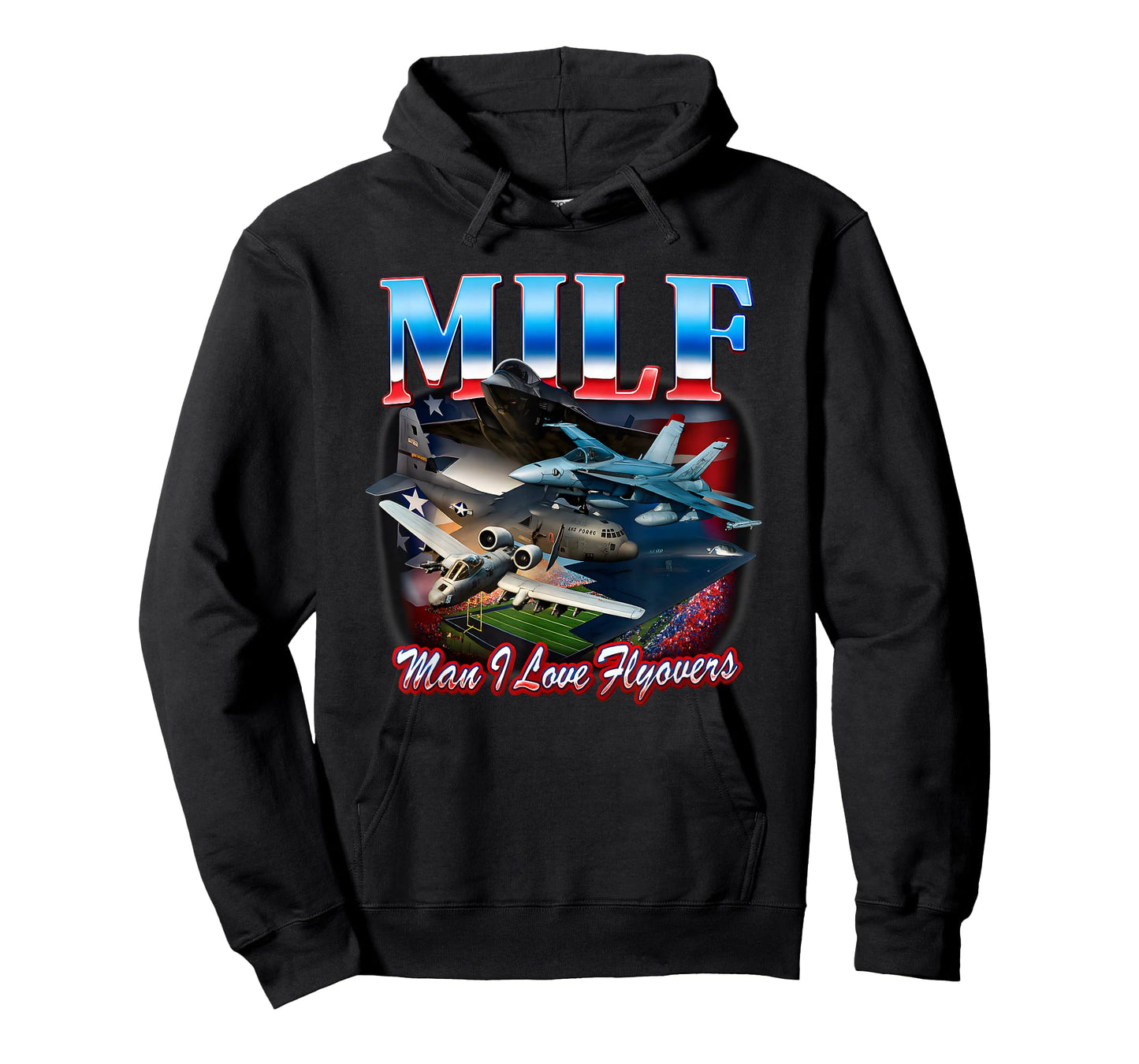 Man I Love Flyovers Funny for Men Women T-Shirt