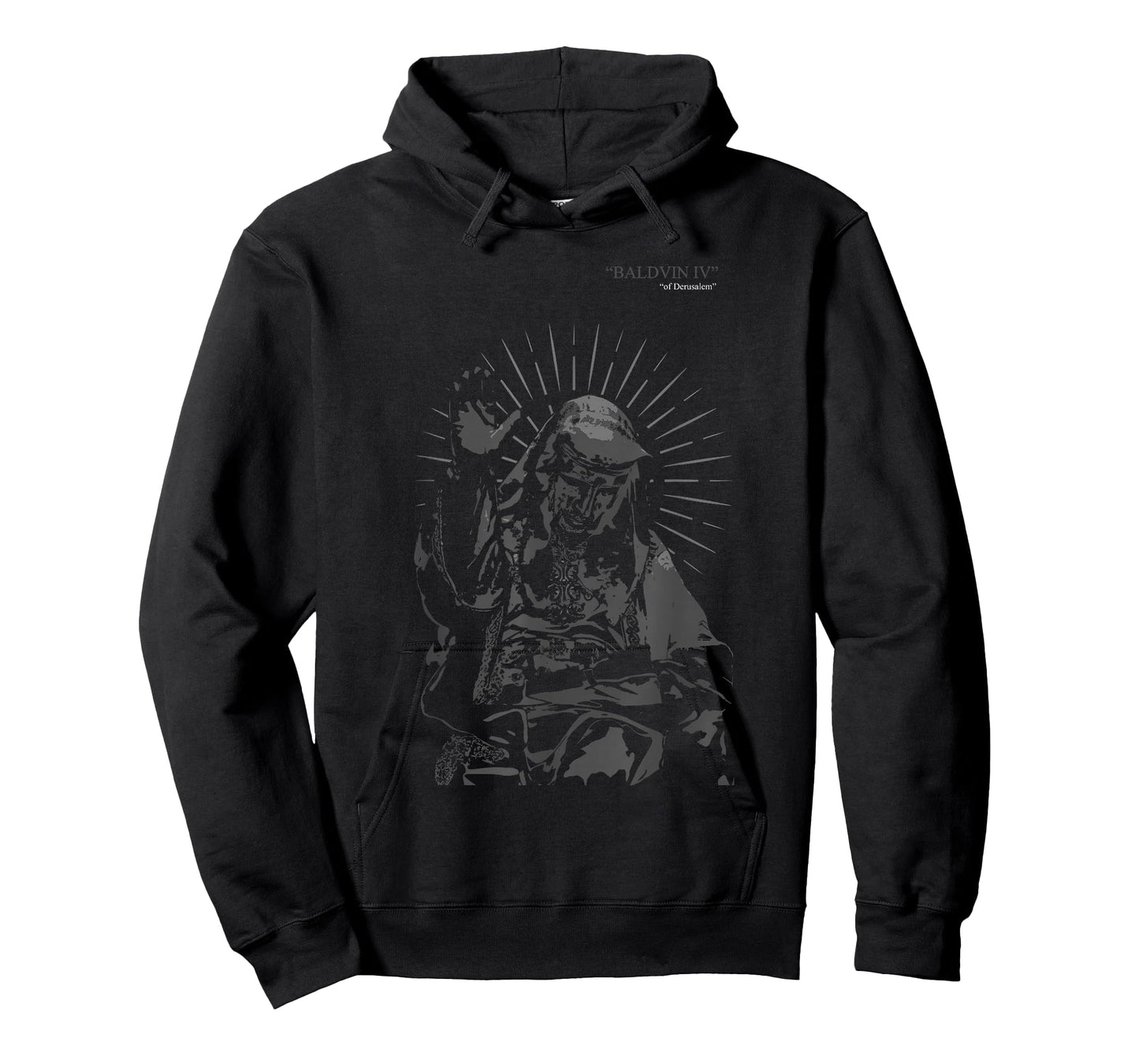 Sliver Mask King Baldwin IV Meme The Leper King Warrior T-Shirt
