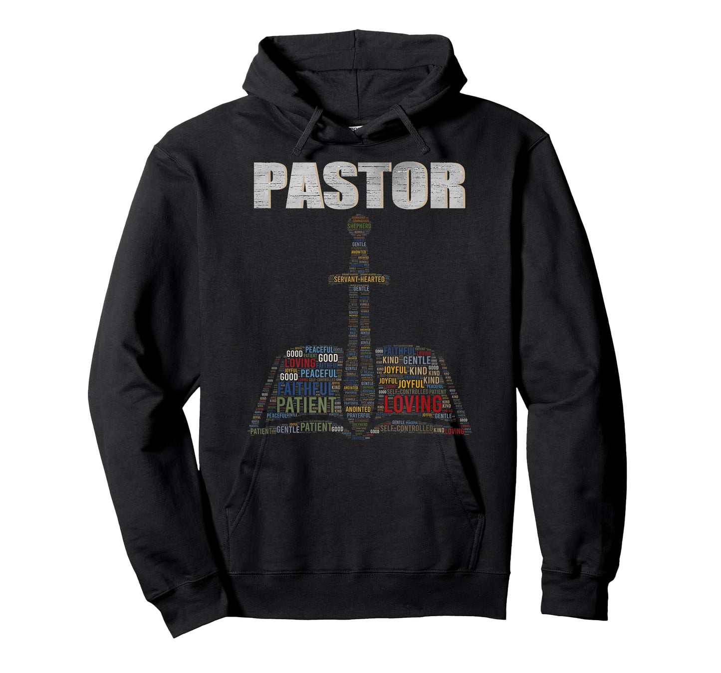 Christian Minister Word Cloud Church Pastor Appreciation Day T-Shirt