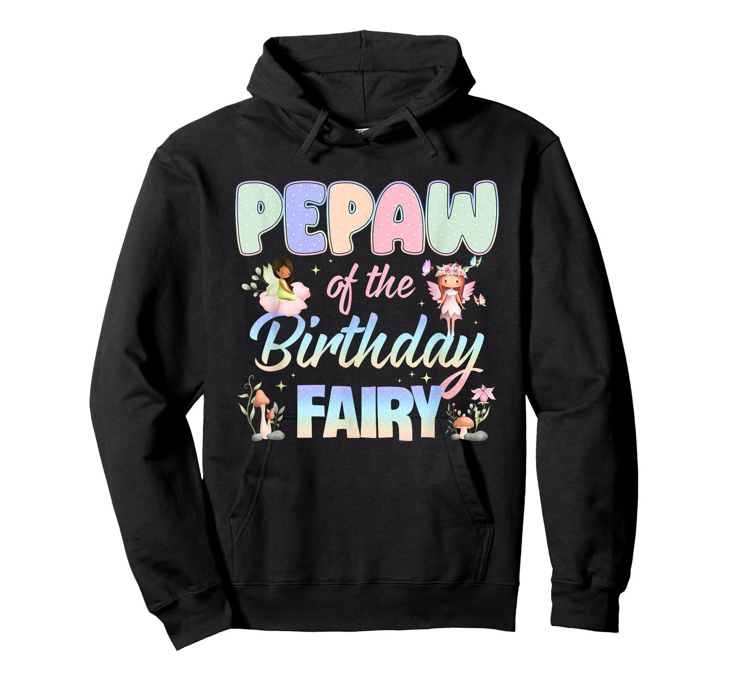 Pepaw of The Birthday Fairy Little Girl Magical Family T-Shirt