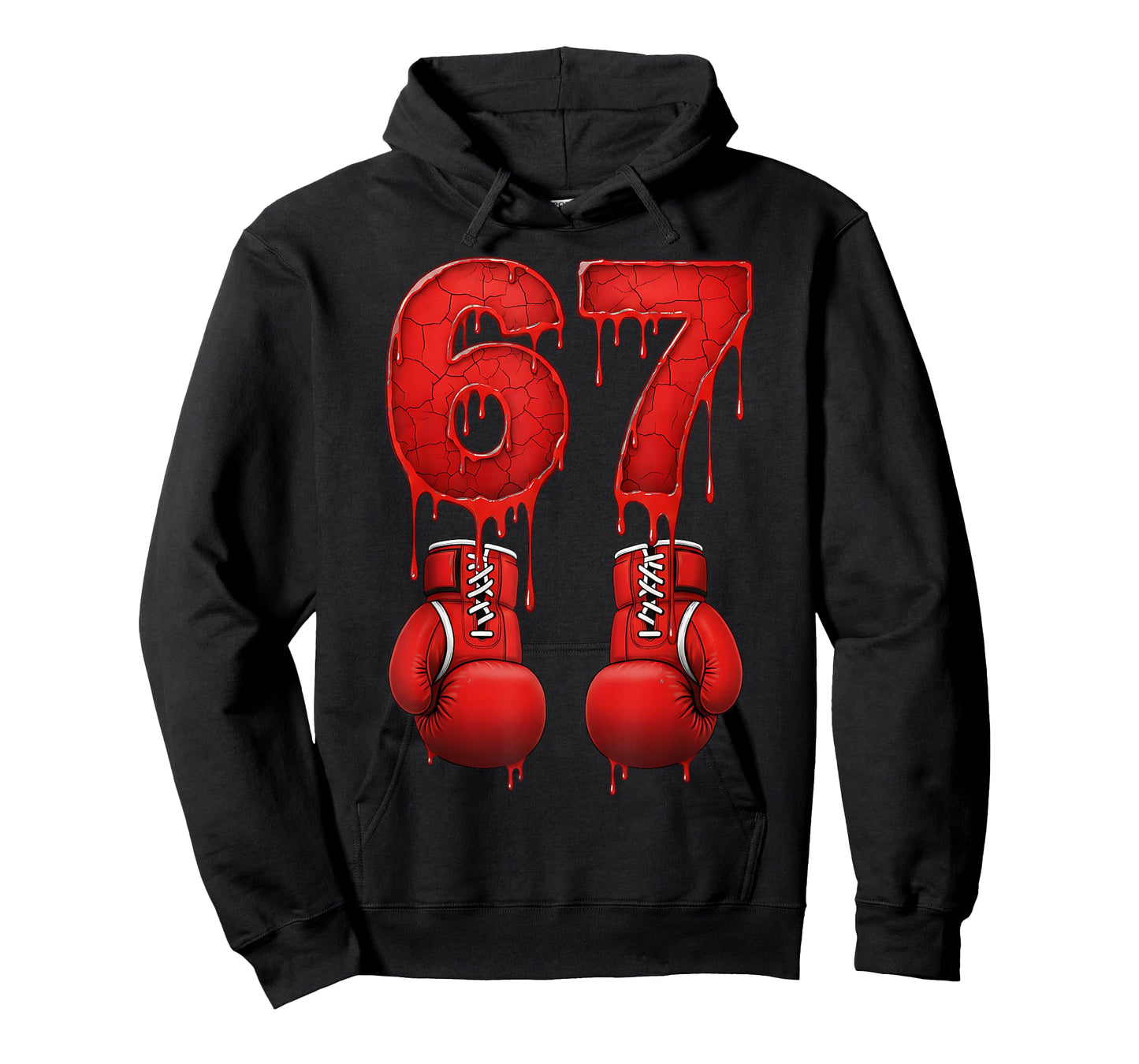 Funny 67 Meme Six Seven Kickboxing Boxing Boxer Men Women T-Shirt