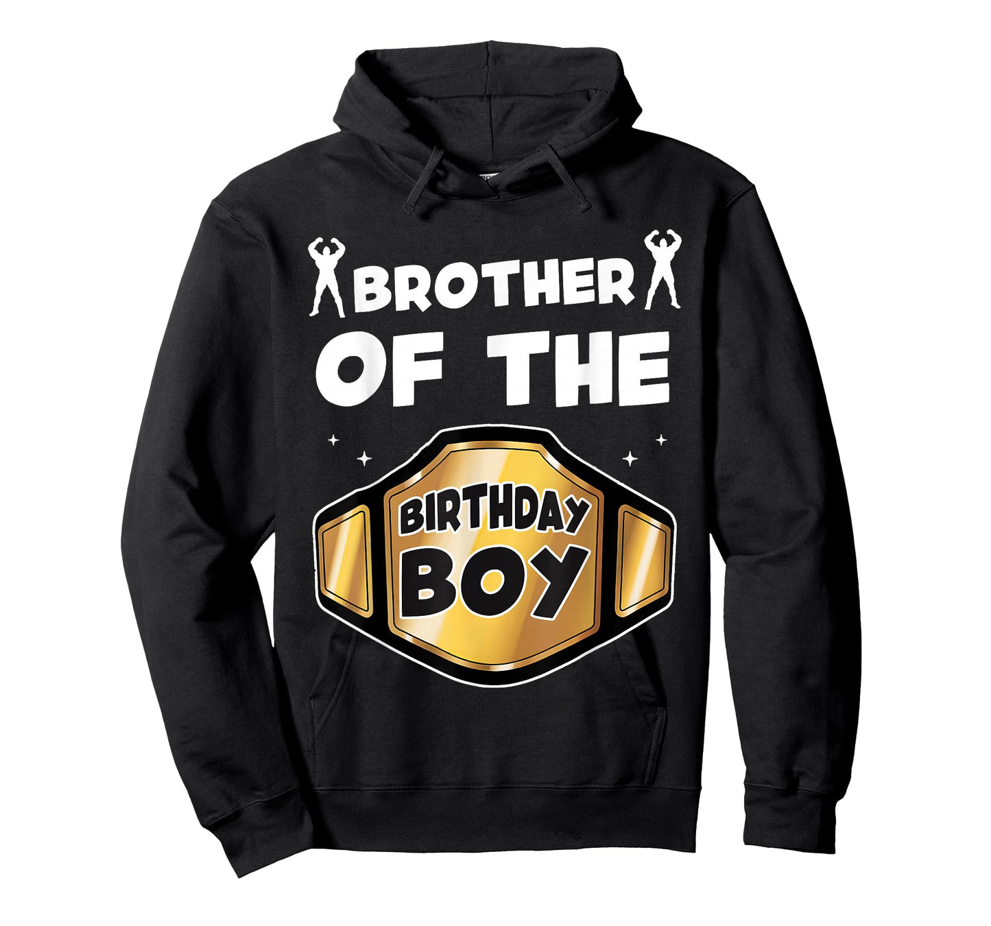 Brother of The Birthday Boy Wrestling Belt Birthday Boys T-Shirt