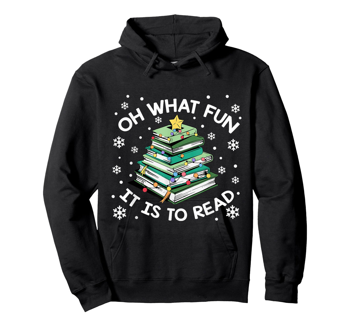 Oh What Fun It is to Read Christmas Book Lover Librarian T-Shirt