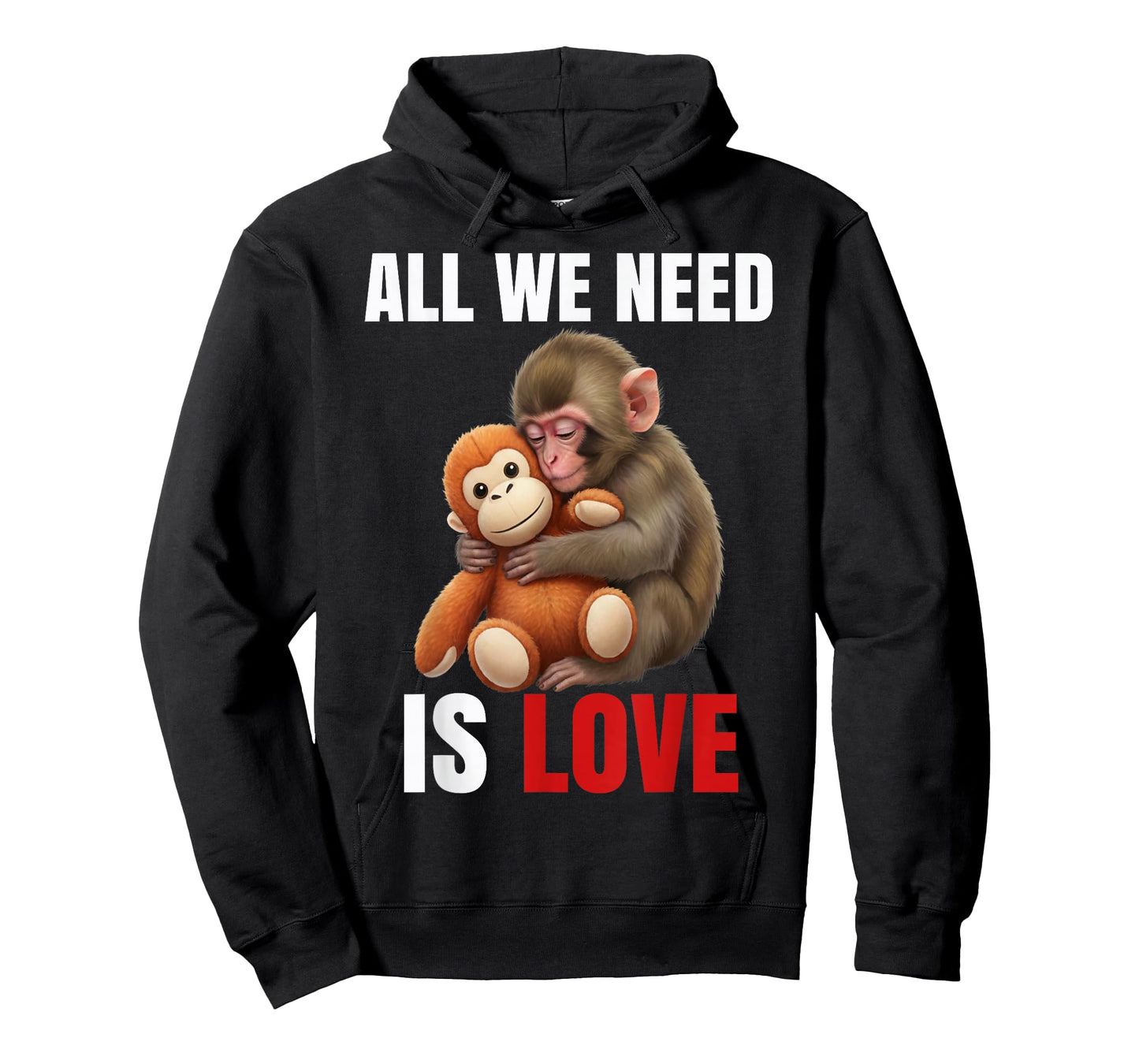 Baby Monkey Punch All We Need is Love T-Shirt