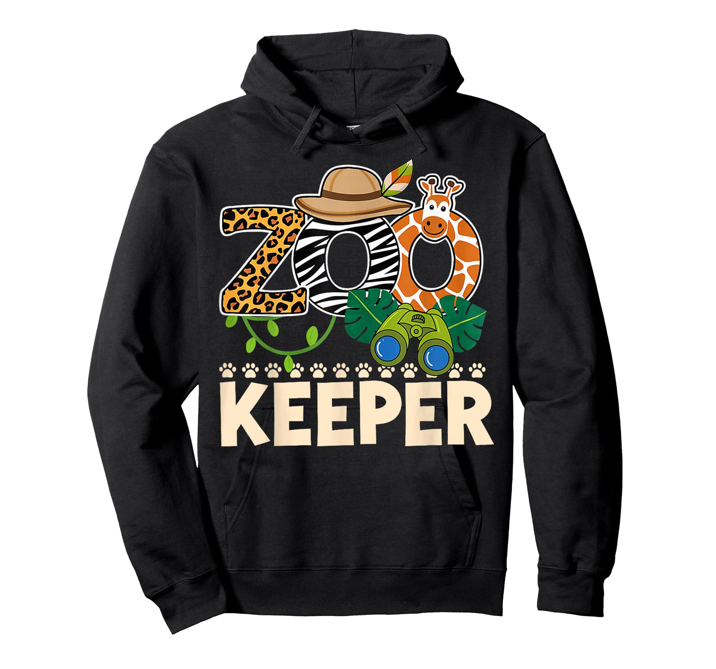 Zoo Keeper Costume Halloween Party Safari Zookeeper Outfit T-Shirt