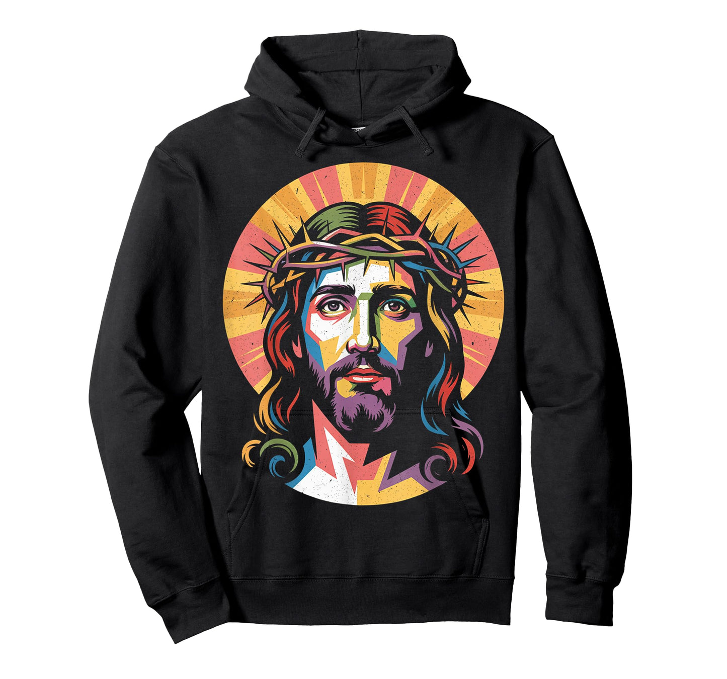 Vintage God King Jesus Christ Sweet Face Image T-Shirt