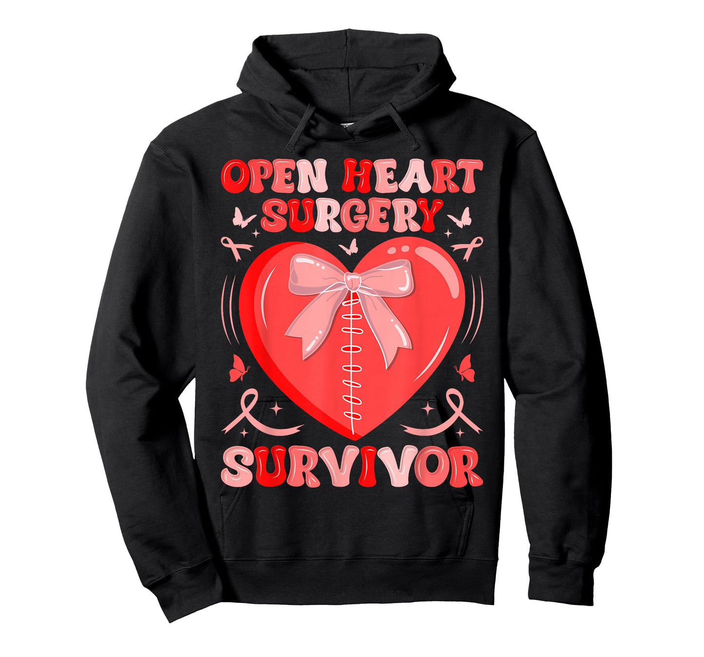Open Heart Surgery Survivor Warrior Heart Disease Awareness T-Shirt