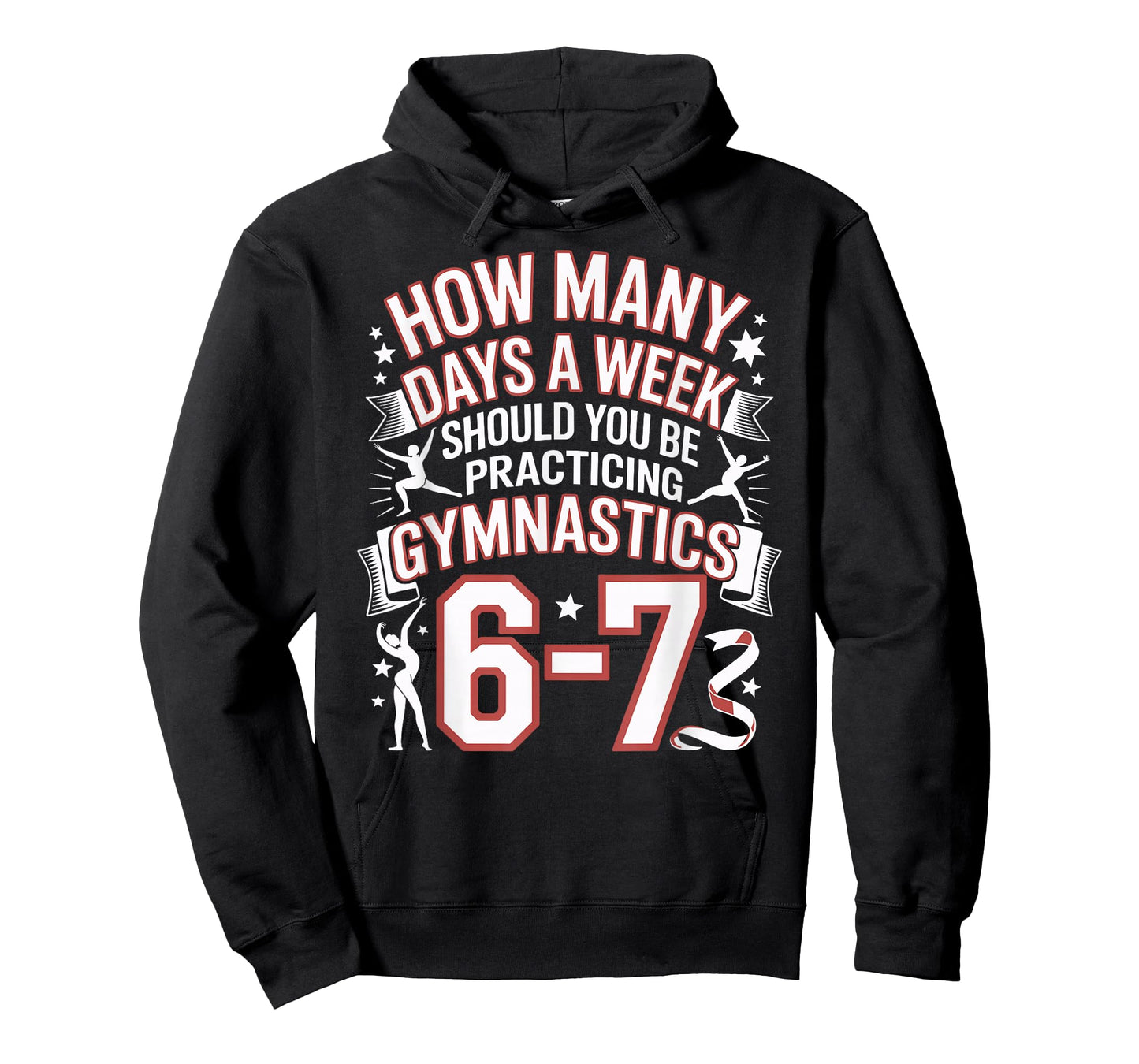 67 Meme Six Seven Funny How Many Days Gymnastics T-Shirt