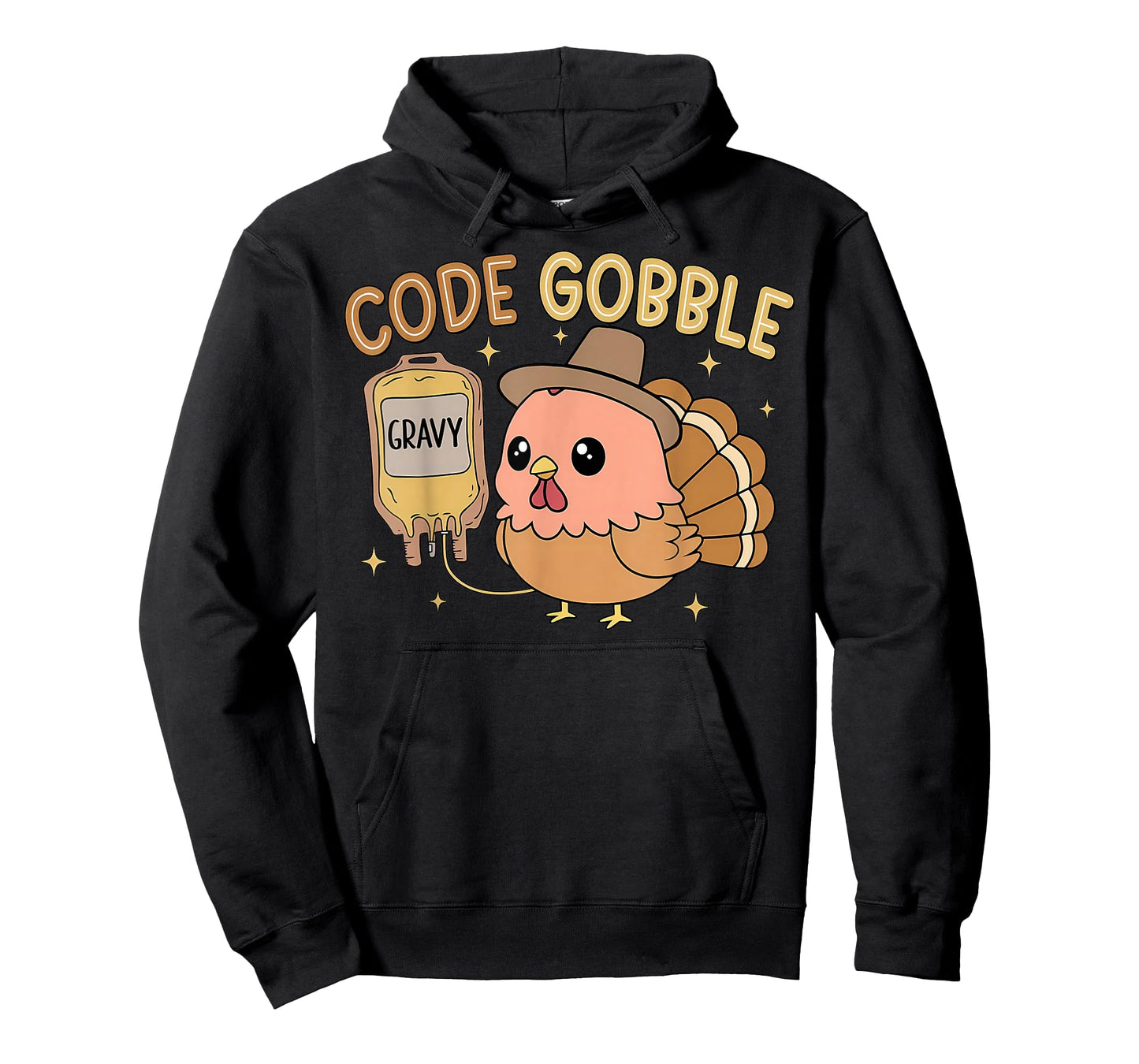 Thanksgiving Nurse Code Gobble Funny RN CNA Medical Team T-Shirt