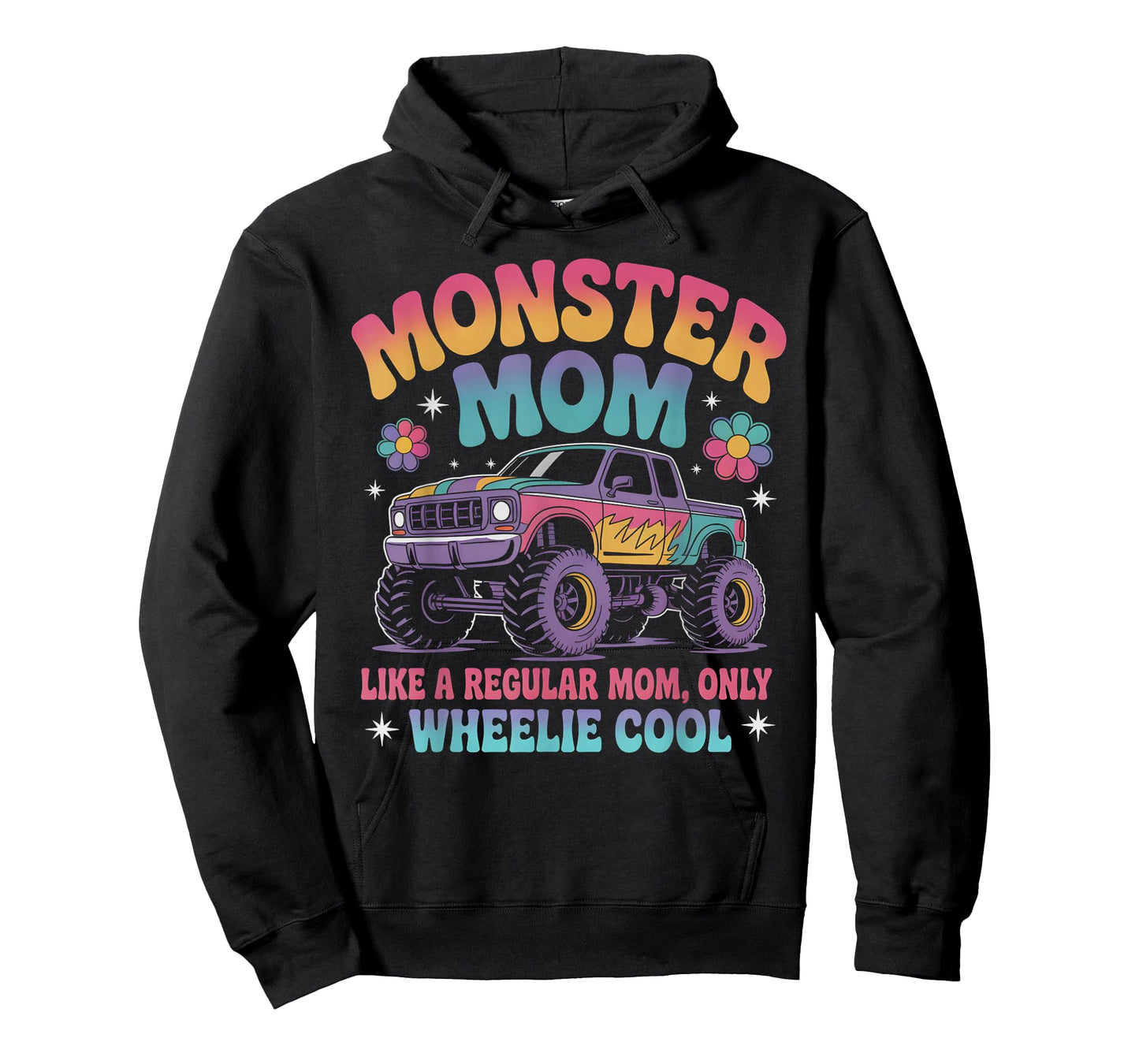 Kawaii Monster MOM Like Normal Mama But Wheelie Cool T-Shirt
