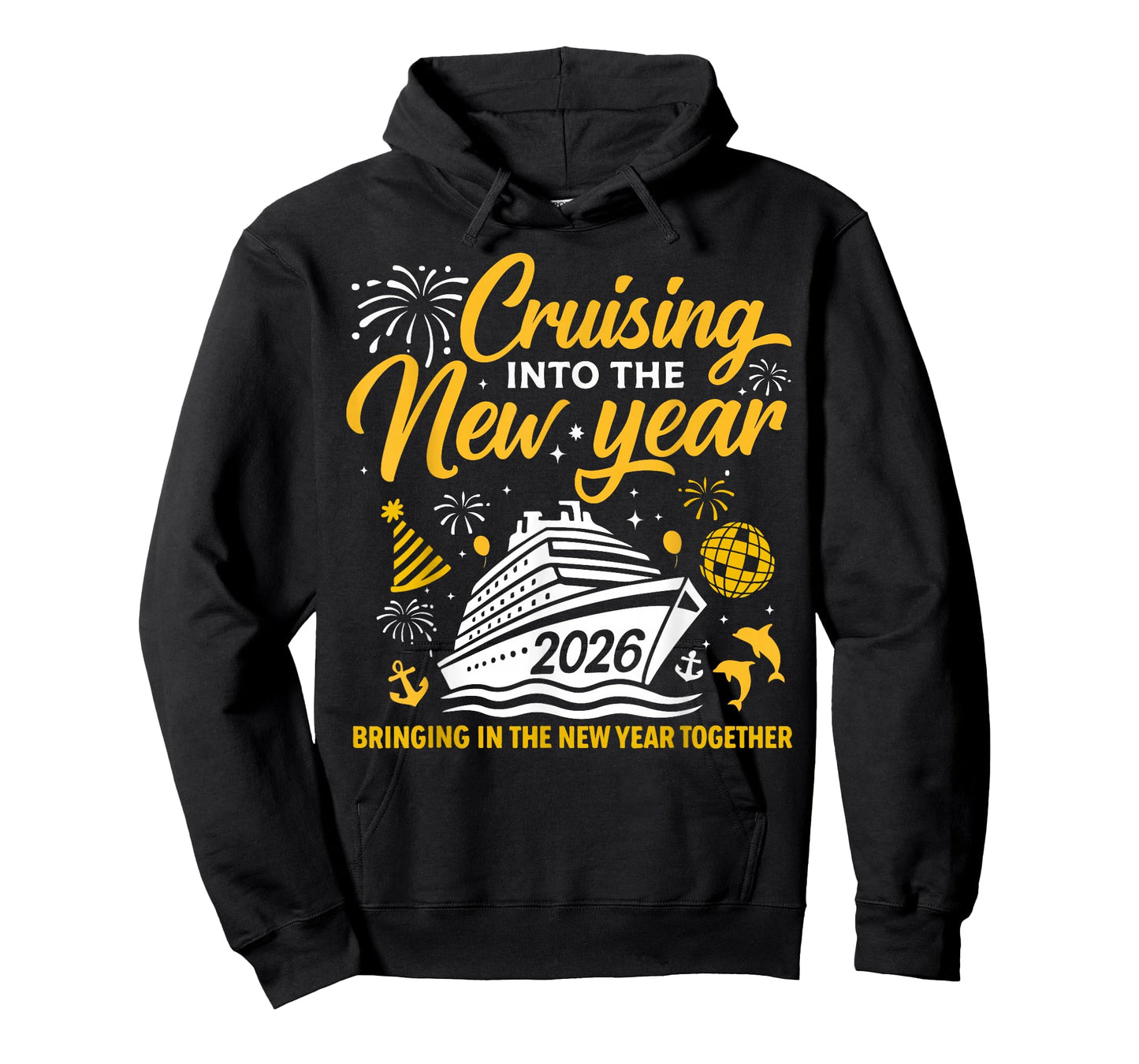 Cruising Into 2026 New Years Eve Matching Family Cruise T-Shirt
