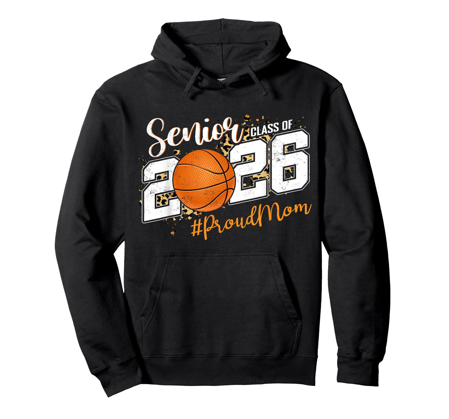 Proud Mom of A 2026 Senior Basketball Graduate T-Shirt