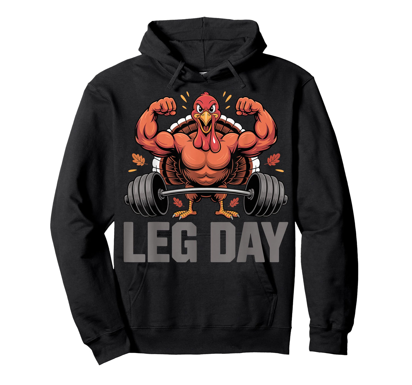Funny Deadlifting Turkey Thanksgiving Leg Day Deadlift Men T-Shirt