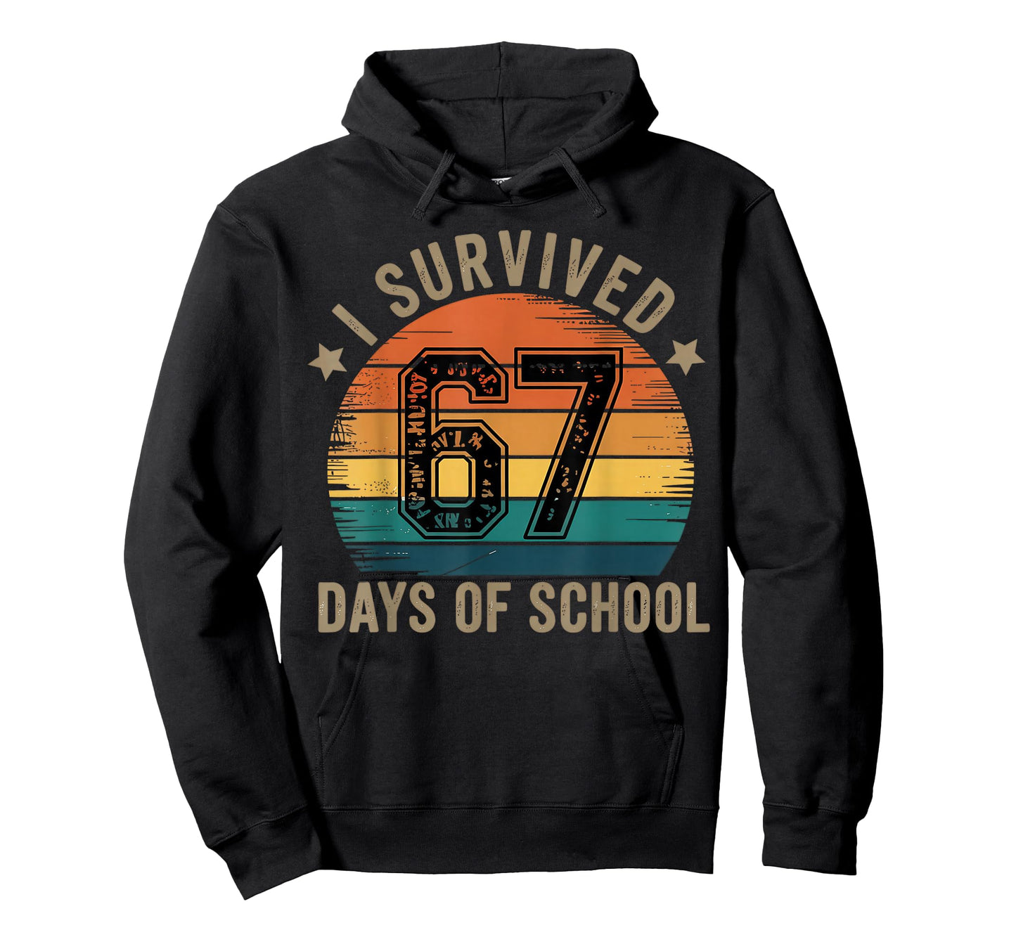 I Survived 67 Days of School Six Seven Teachers Students T-Shirt