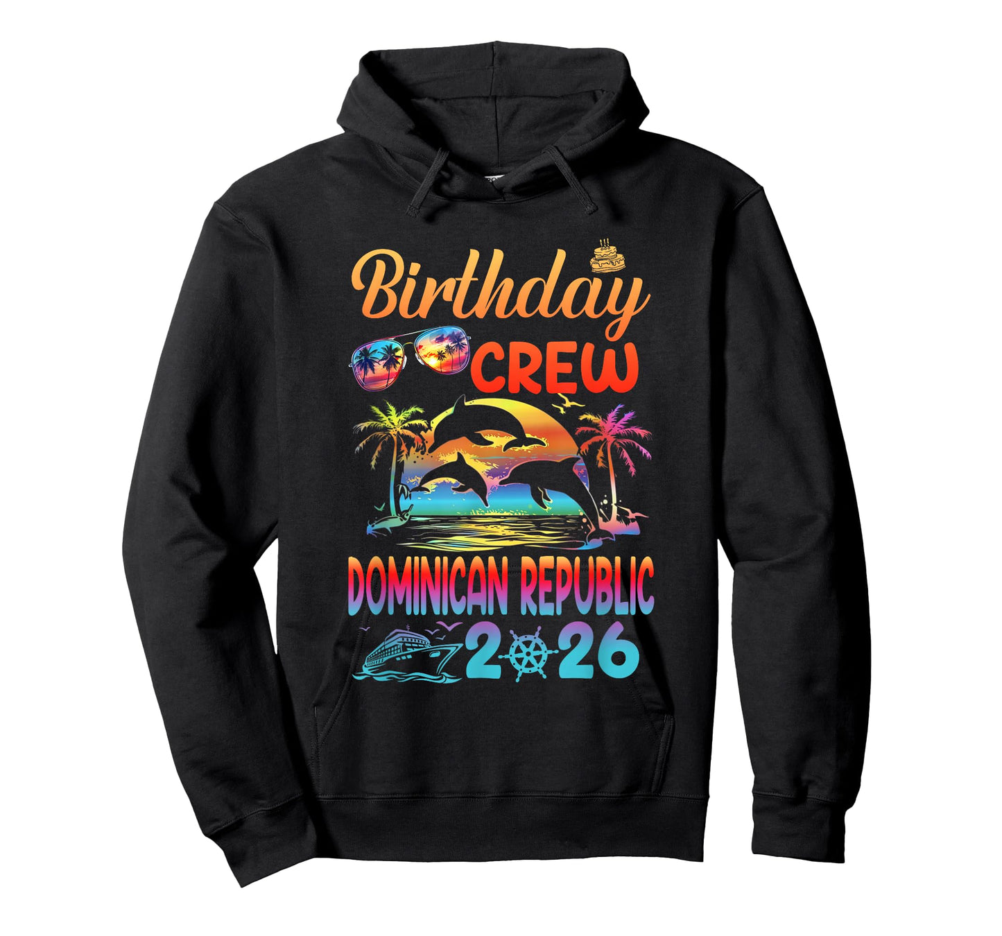 Dominican Republic Birthday Trip Vacation 2026 Matching T-Shirt