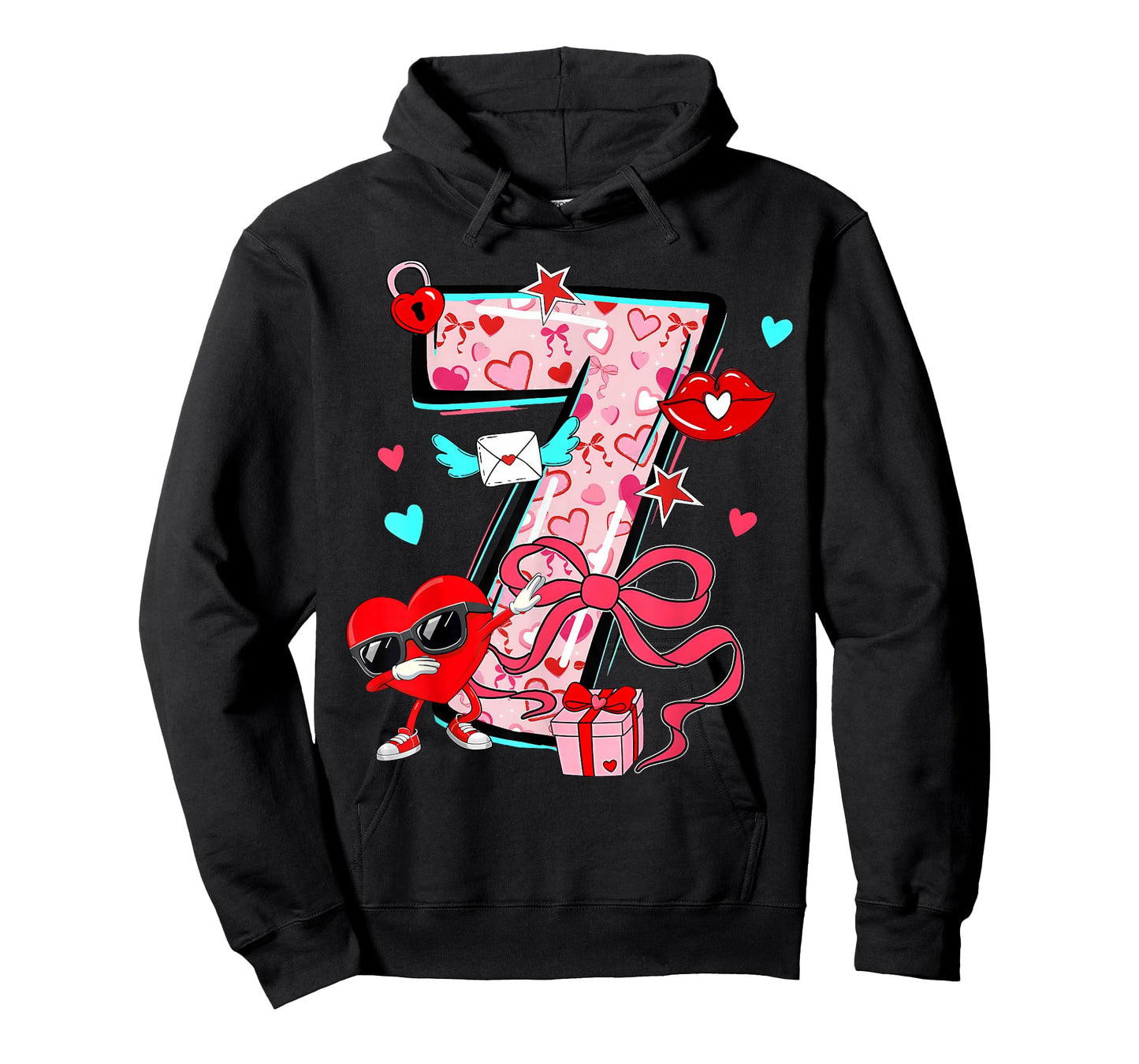 Valentine 67 Six Seven Meme Dabbing Hearts Matching Couple T-Shirt