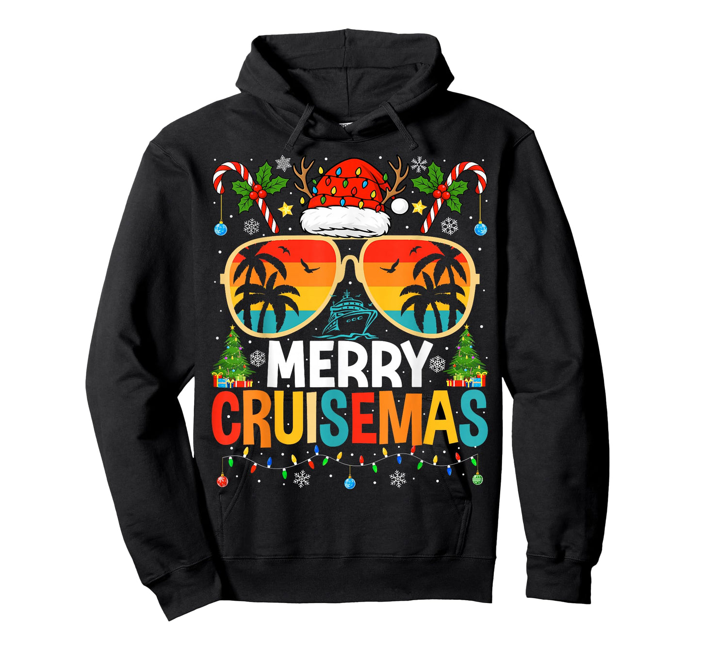 Merry Cruisemas Cruise Matching Family Christmas Cruise 2025 T-Shirt