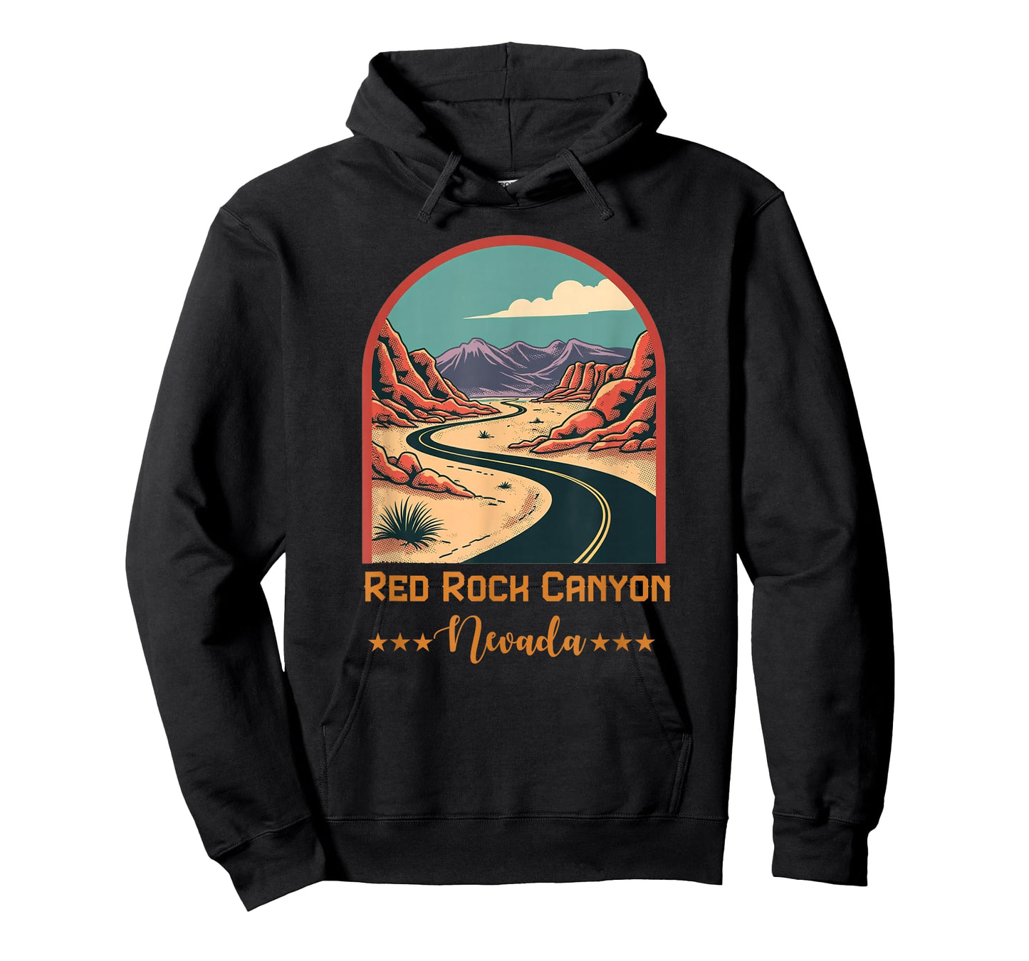 Red Rock Canyon Mountain Springs Nevada Souvenir Men Women T-Shirt