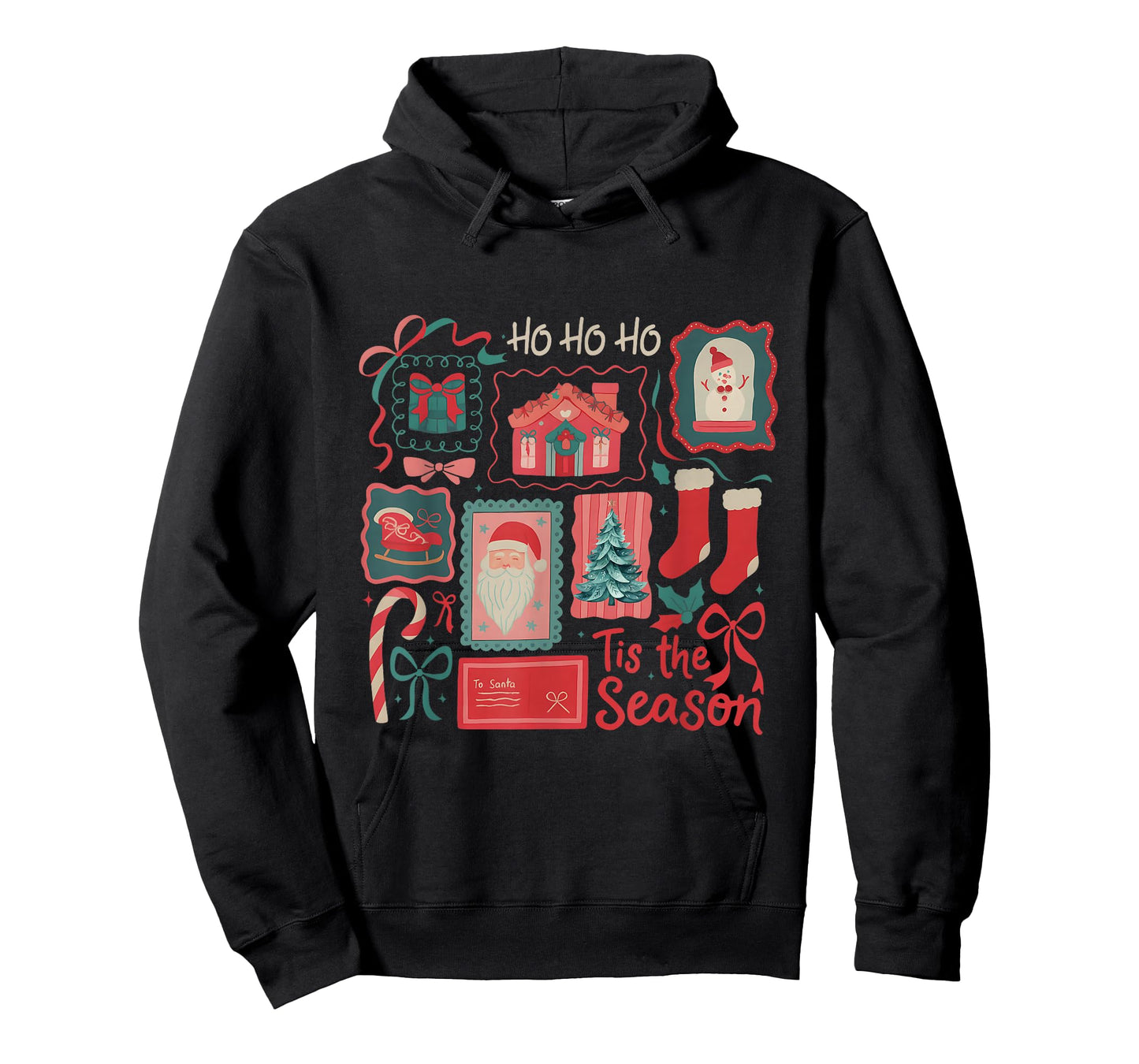 Tis The Season Boho Christmas Xmas Trees Women T-Shirt