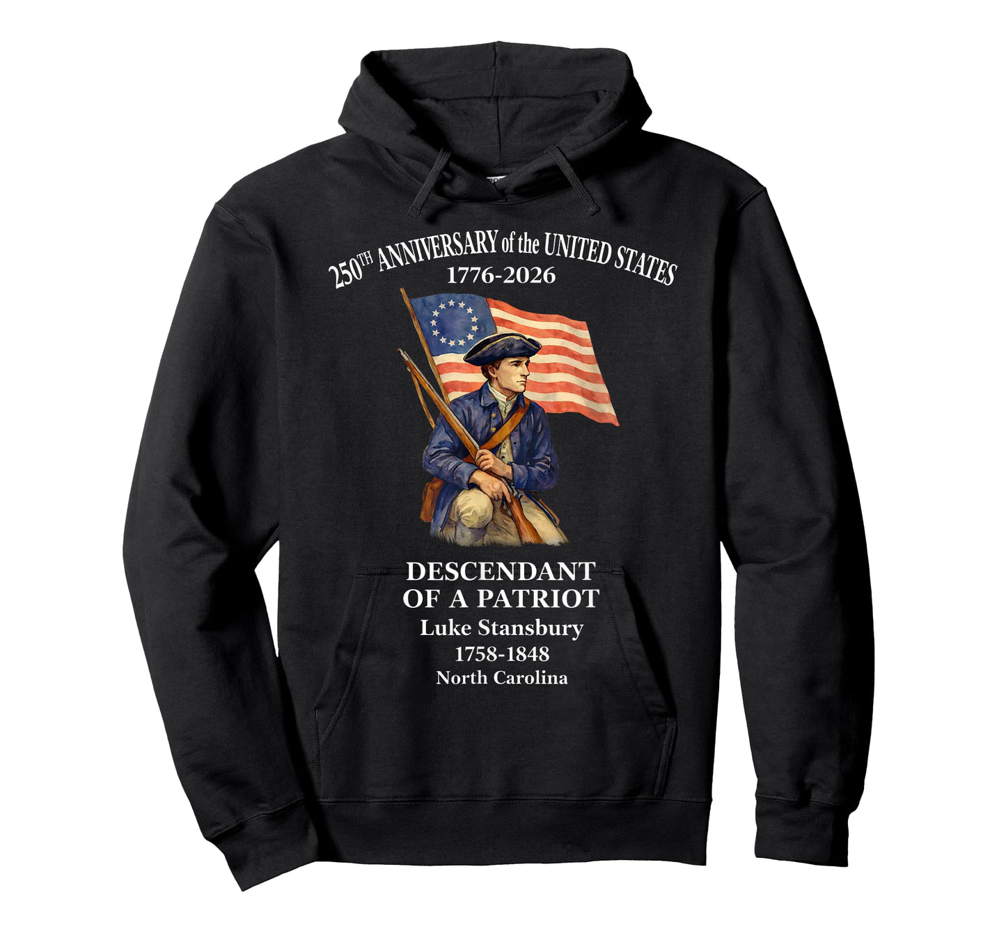 Descendant of a Patriot 250th Anniversary USA T-Shirt