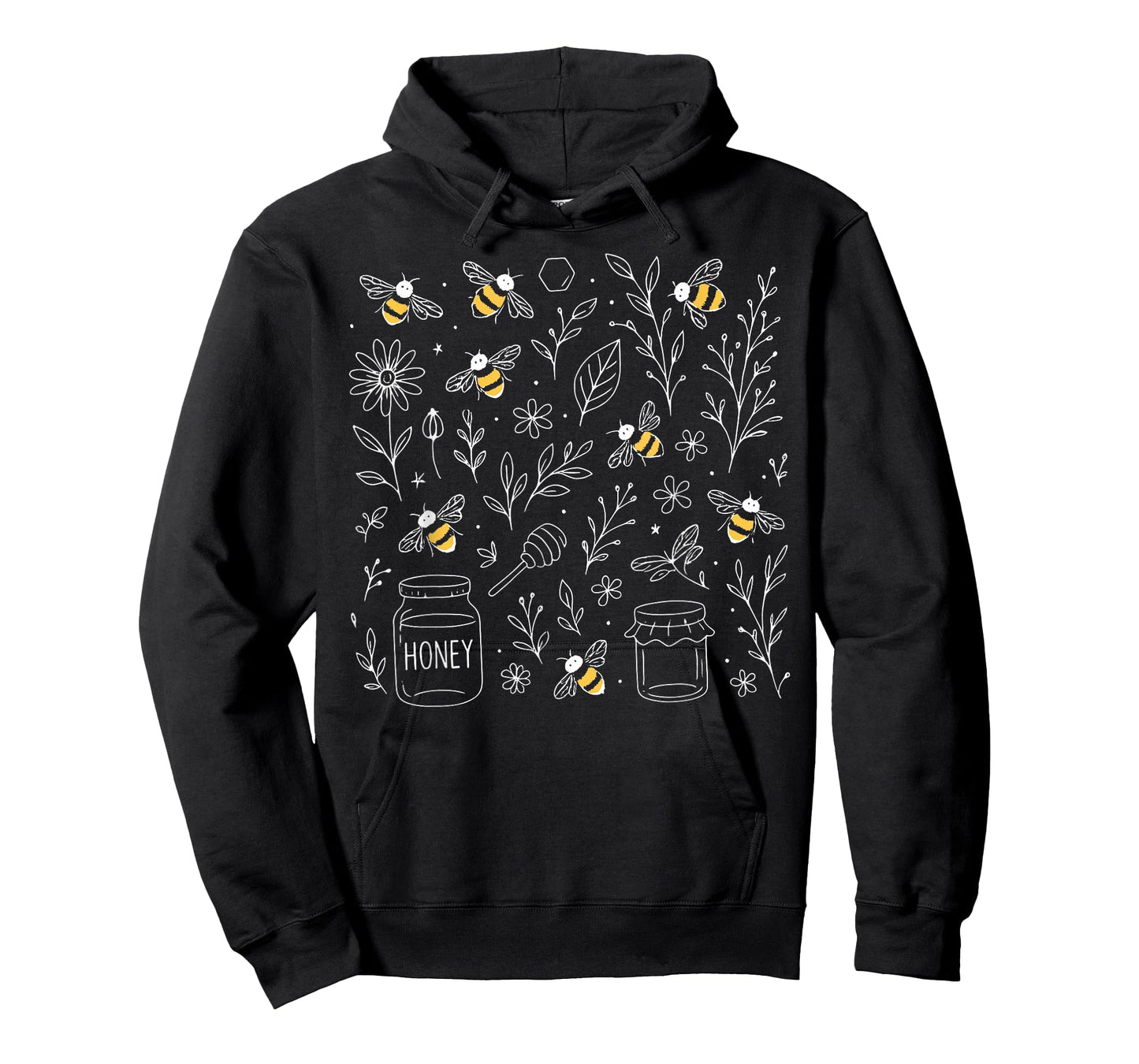 Vintage Wildflower Bee Honeycomb Beekeeping Bee Lovers Women T-Shirt