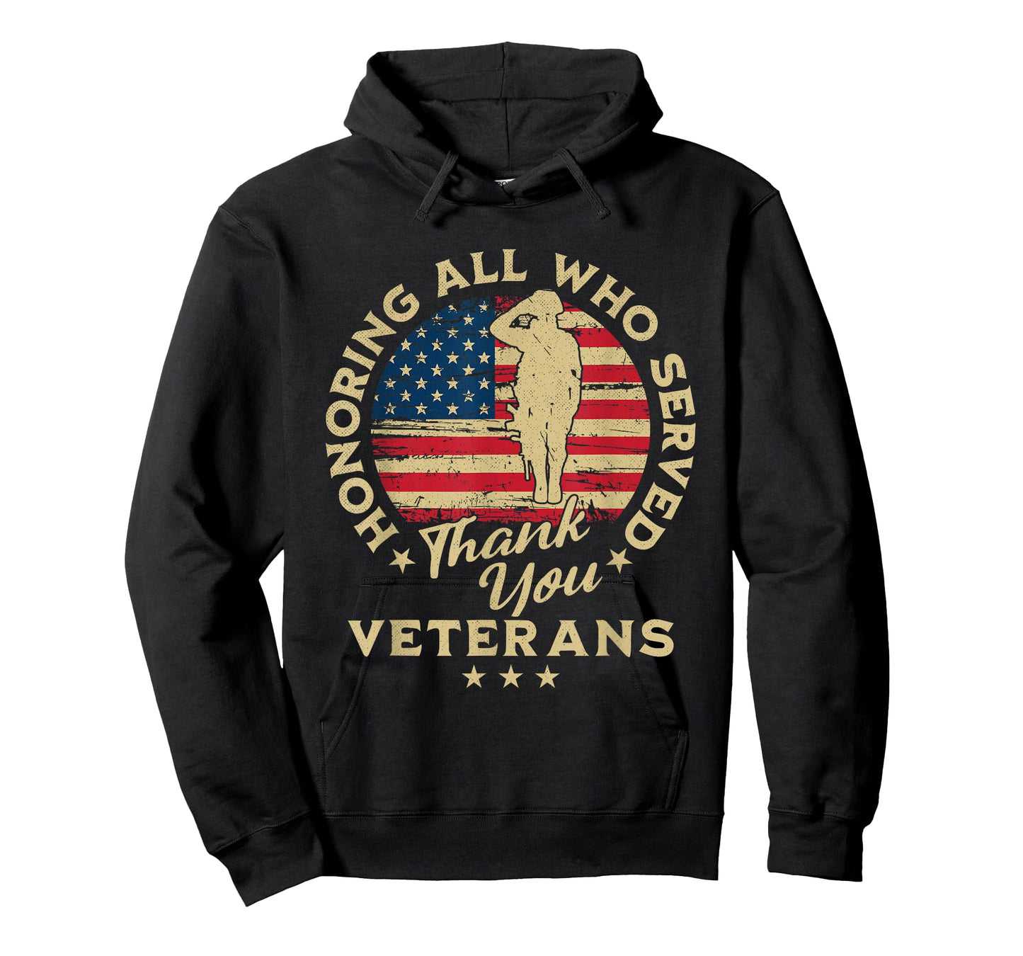 Honoring All Who Served Thank You Veterans Day Gifts T-Shirt