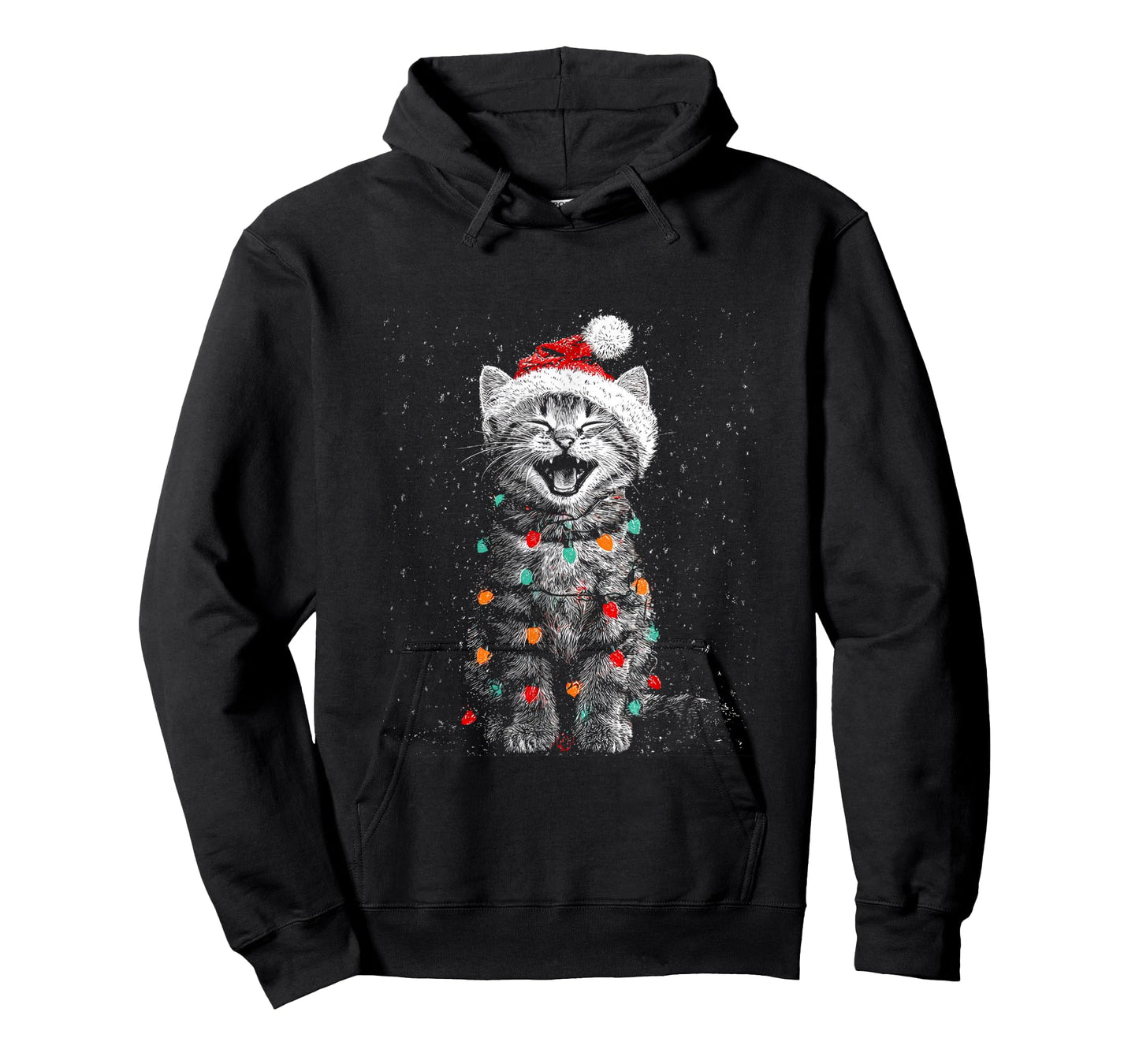 Christmas Funny Cat T-Shirt