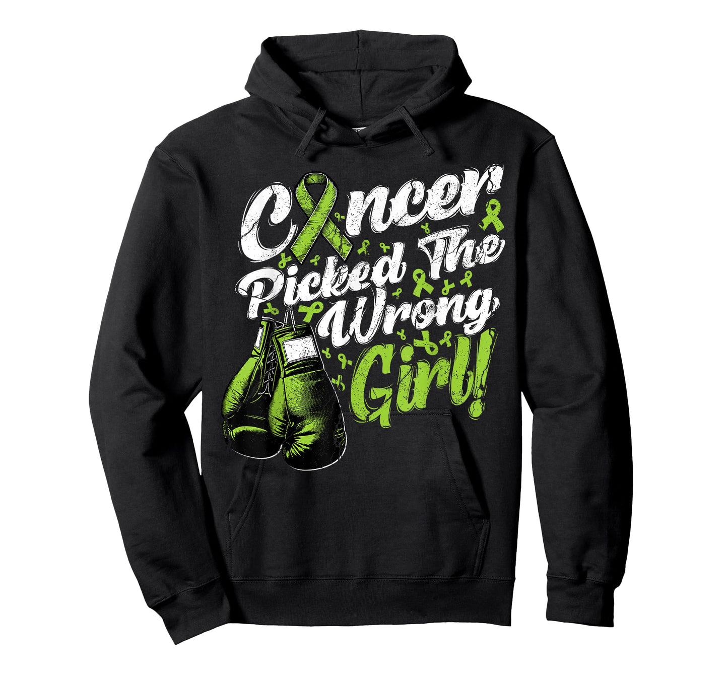 Lymphoma Cancer Picked The Wrong Girl Awareness Support T-Shirt