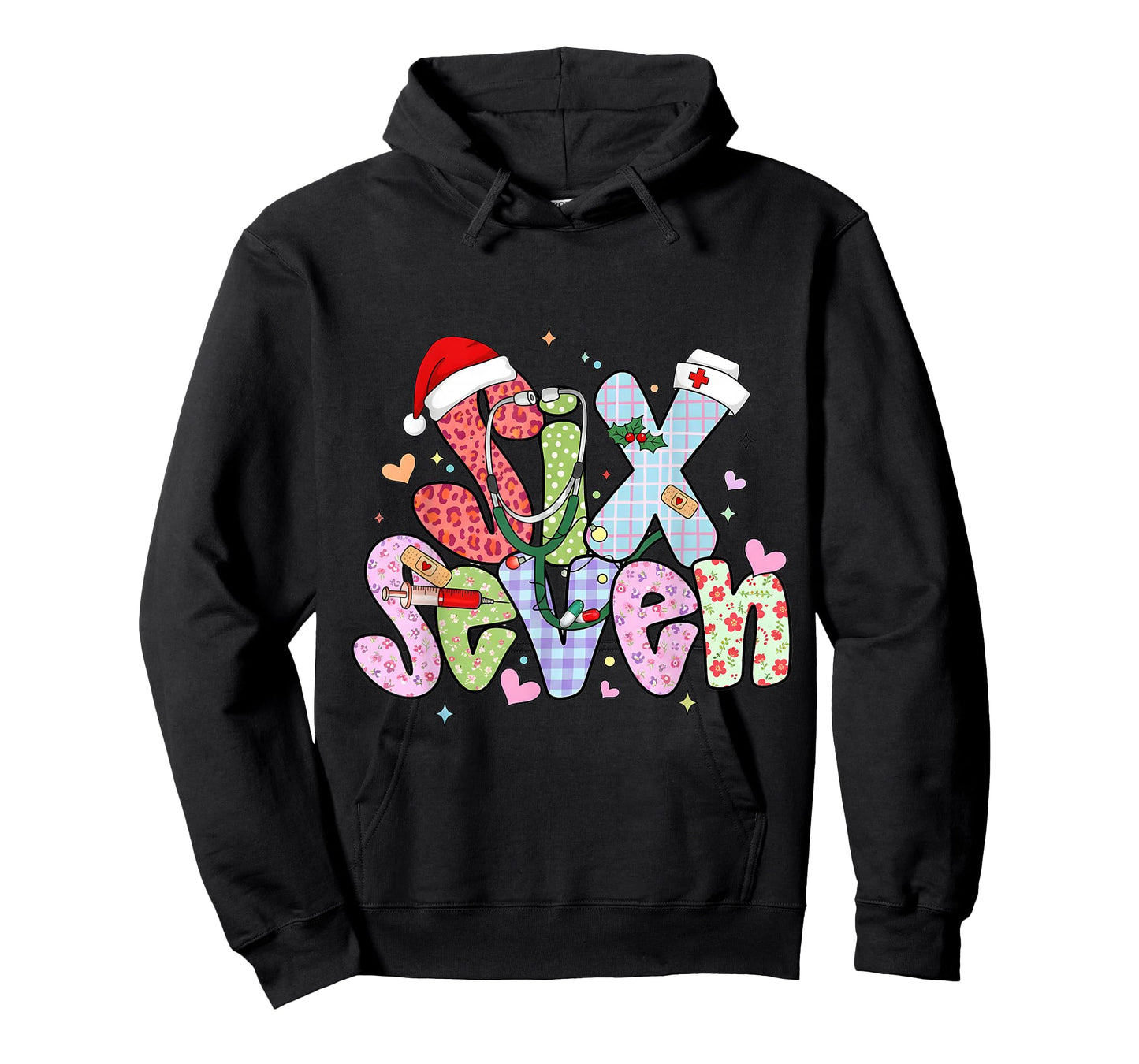 67 Meme six Seven Nurse Christmas Funny Nursing Women Girls T-Shirt