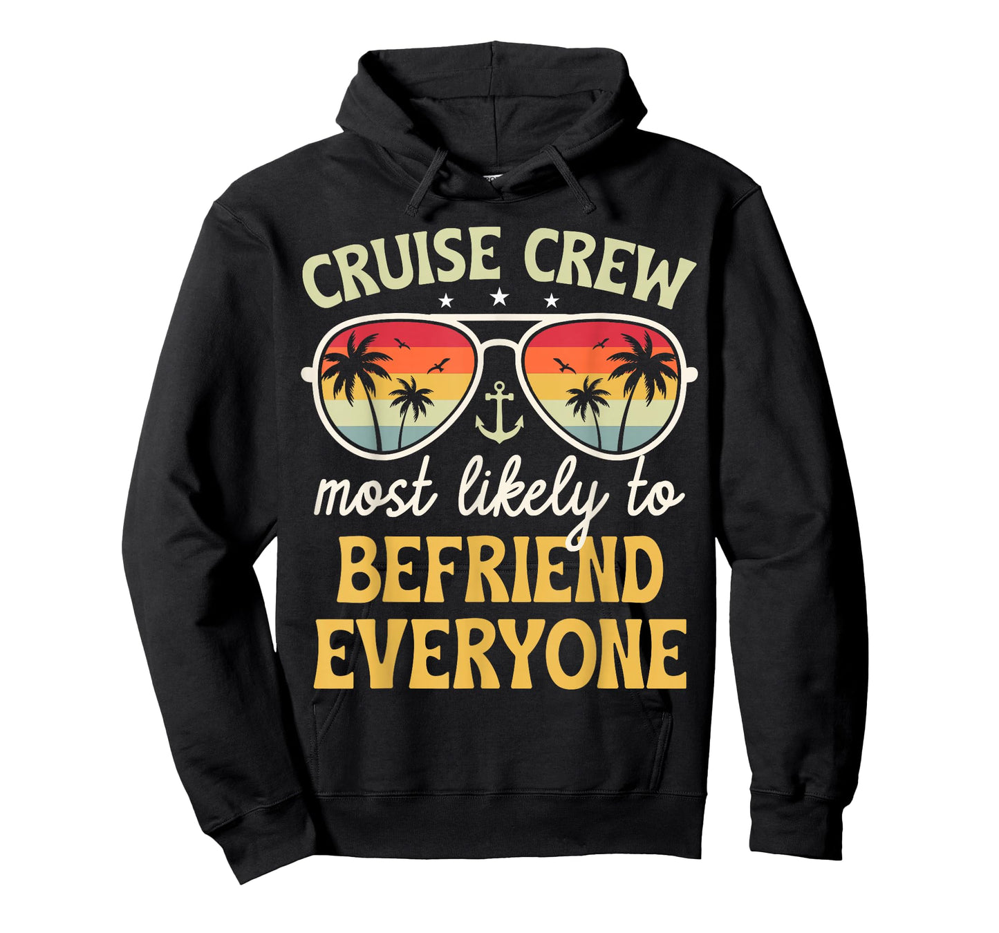 Most Likely to Befriend Everyone Matching Family Cruise 2026 T-Shirt
