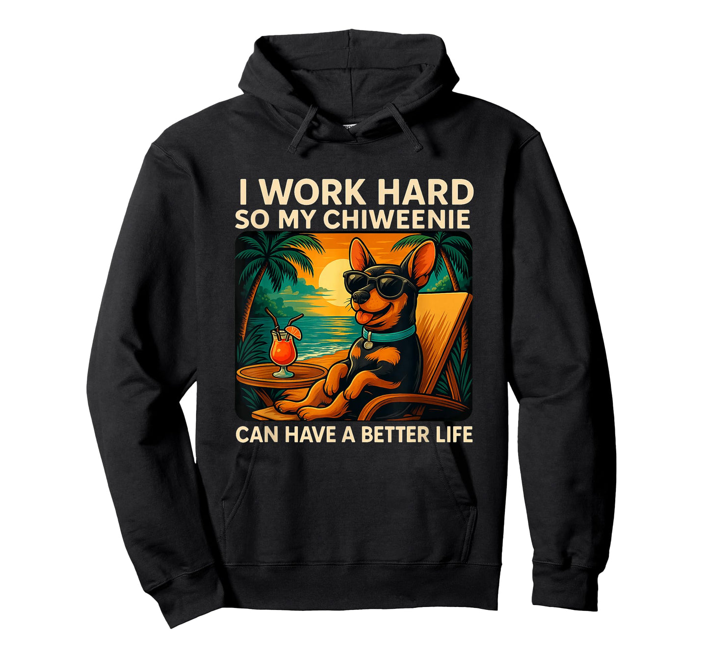 Funny Chiweenie Dog Design Chiweenie Lover T-Shirt