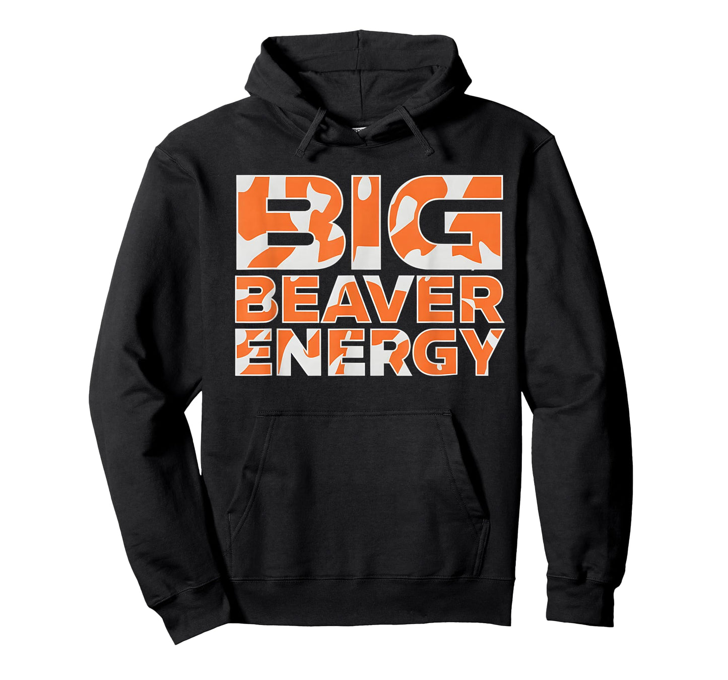 Big Beaver Energy Camo Orange T-Shirt