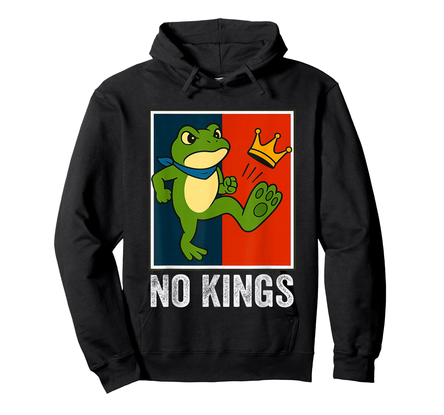 No Kings Portland Frog Resist Frog Protest T-Shirt