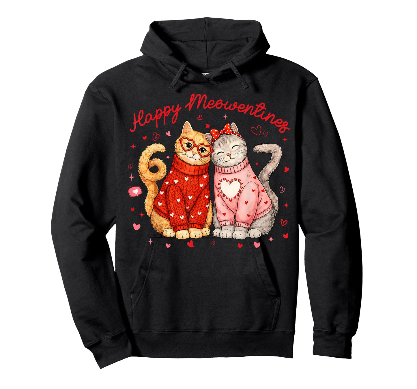 Happy Meowentines 67 Six Seven Cute Cat Valentine Men Women T-Shirt