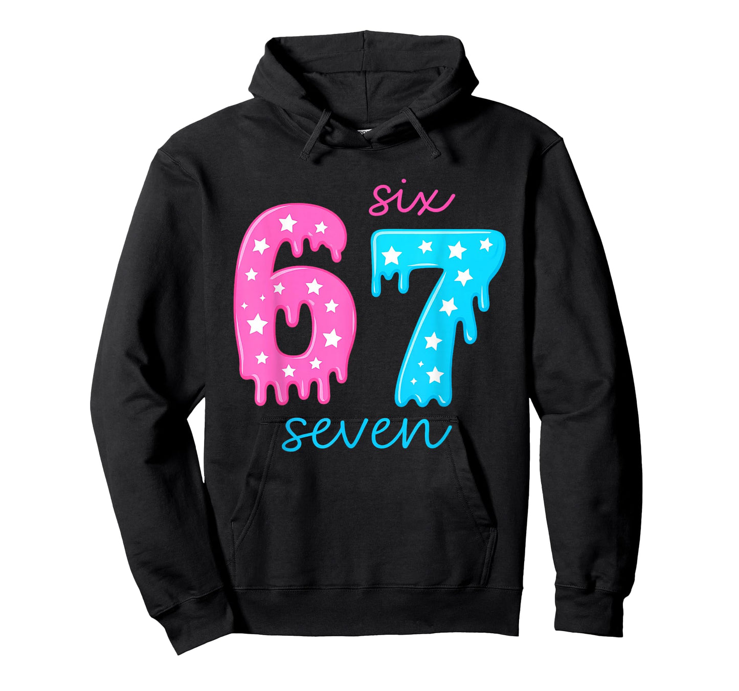67 Ice Cream Drip Meme 6 7 Hallowee Costume Couple T-Shirt