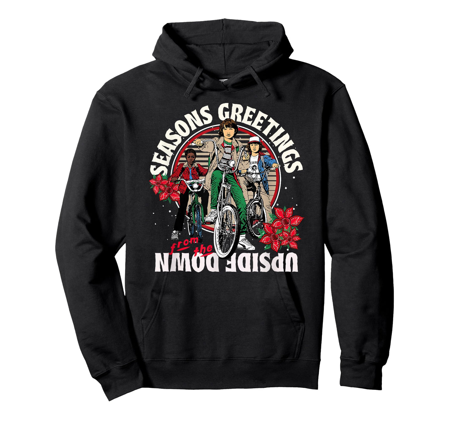 Stranger Things Christmas Greetings from The Upside Down T-Shirt