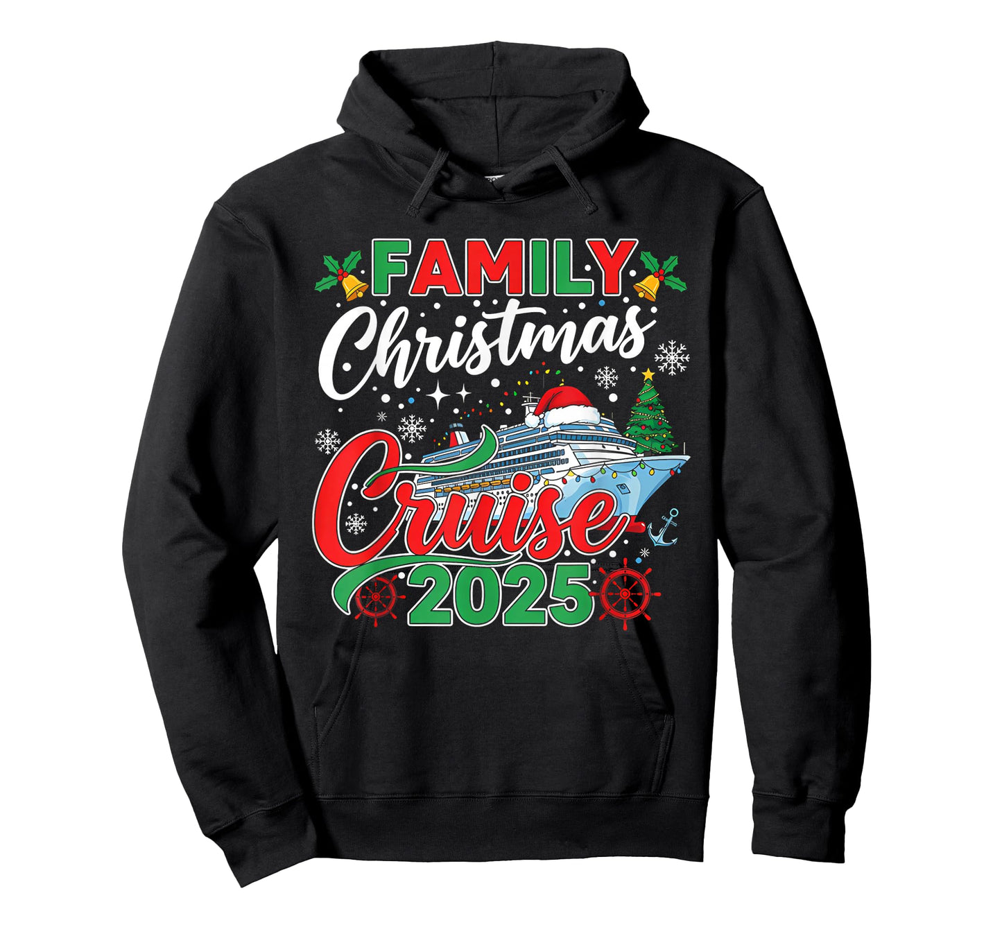 Family Christmas Cruise 2025 Matching Family Cruise Xmas T-Shirt