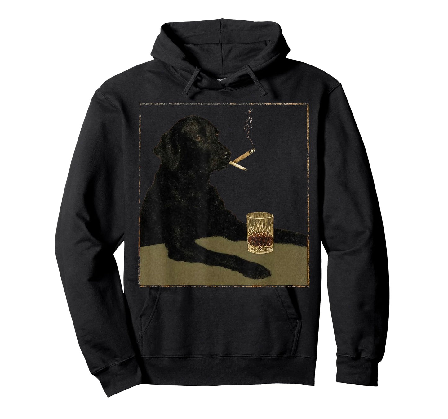 Funny Smoking Dog Meme Cigarette Gen Z Meme Dog Lover T-Shirt