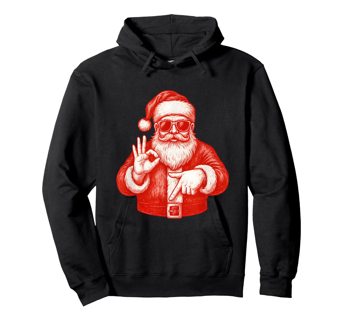 Funny Santa 6 7 Meme Design | Christmas Math Humor T-Shirt