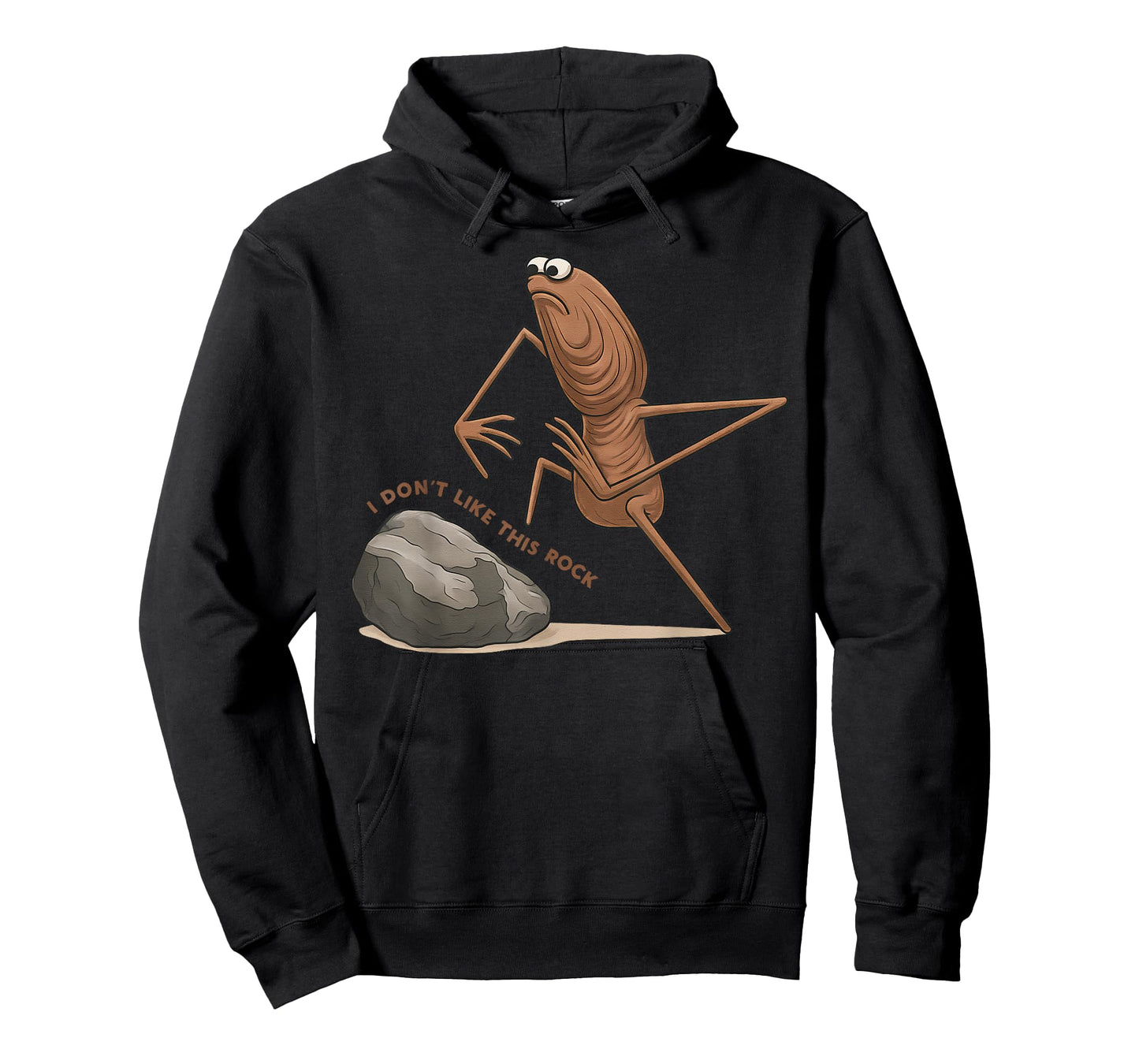 Funny Marcus The Worm I Don't Like This Rock Meme T-Shirt
