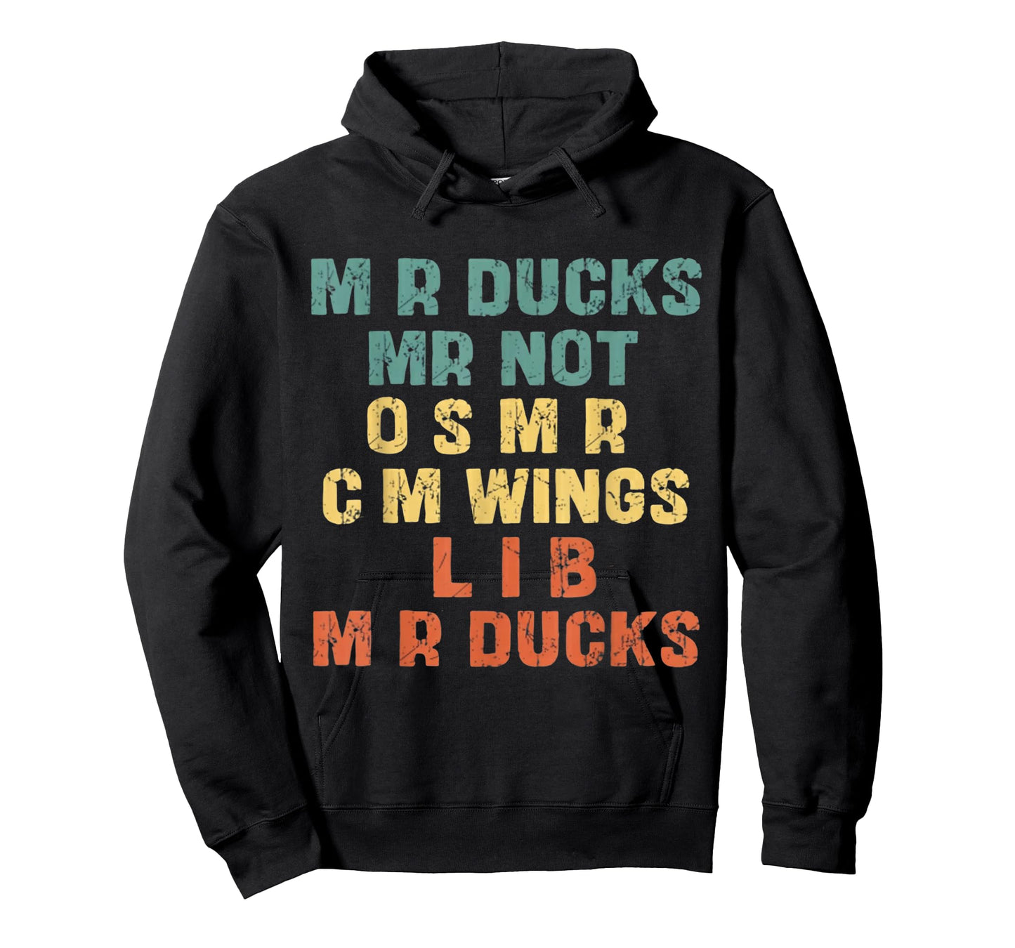 Funny Retro Duck Lover Phrase M R Ducks Waterfowl Humor T-Shirt