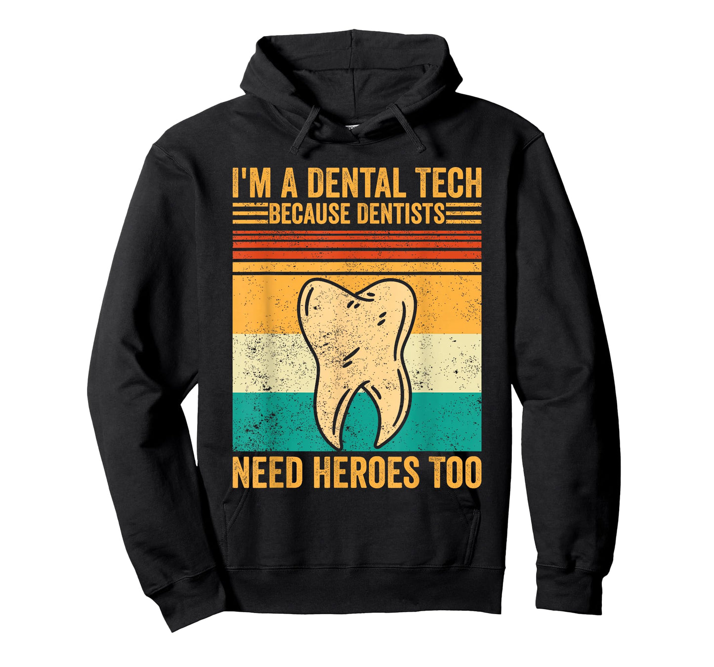 Dental Lab Tech Technician Assistant Dental Tech Hero T-Shirt