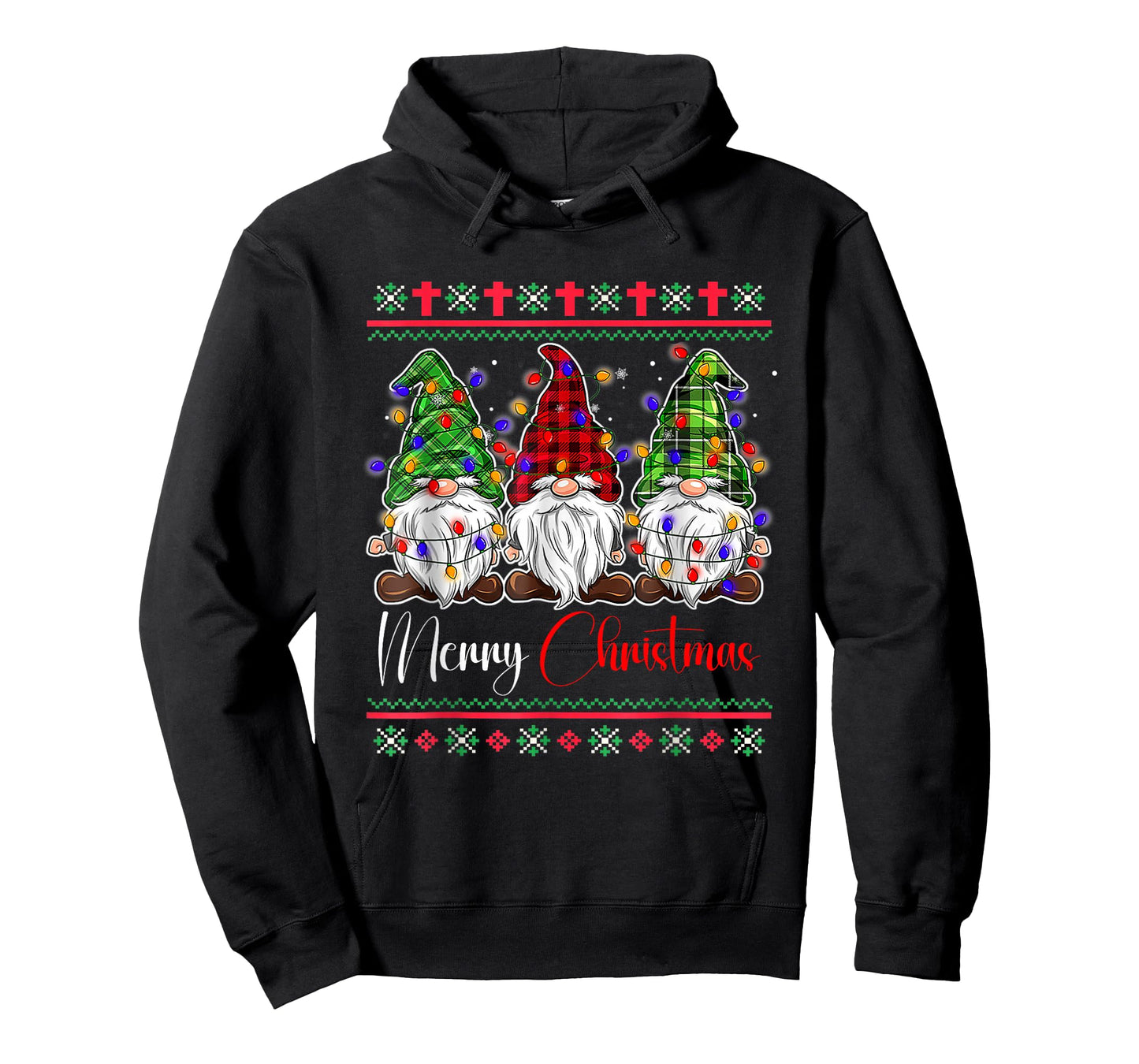 Merry Christmas Leopard Buffalo Red Plaid for Men Women T-Shirt