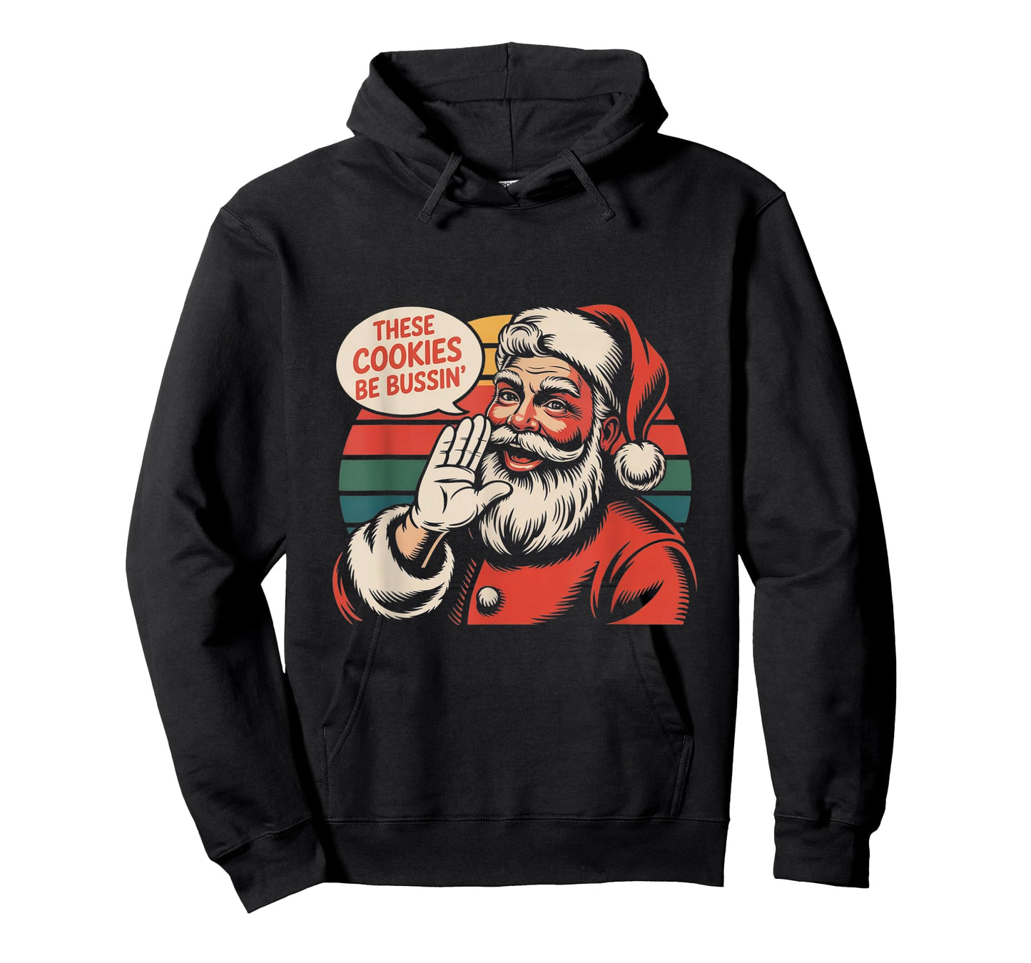 Funny Christmas Cookies Meme Brainrot Santa Claus Boys T-Shirt