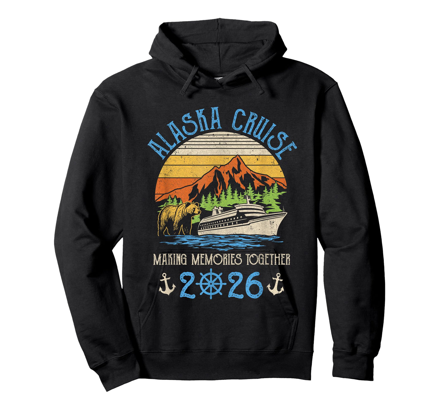 Alaska Cruise 2026 Matching Family Friends Group Alaskan T-Shirt