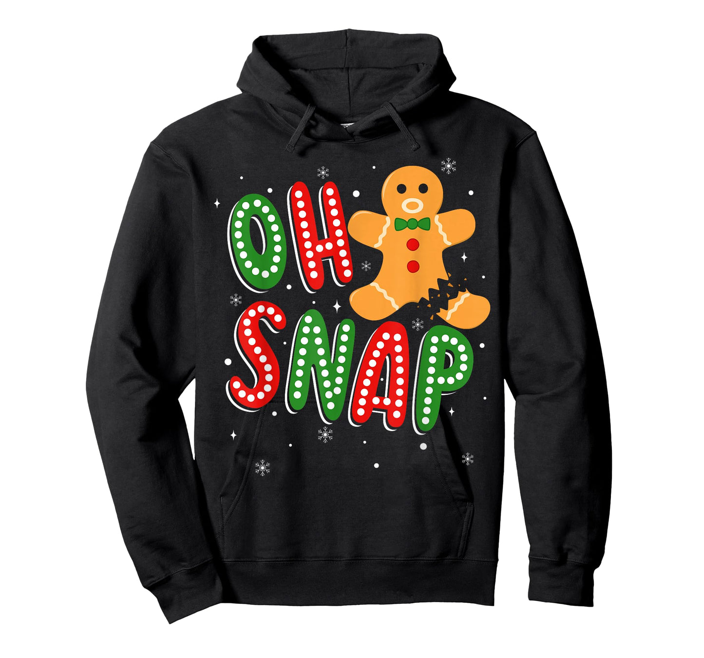 Gingerbread Man Oh Snap Christmas Funny Cookie Baking Xmas T-Shirt