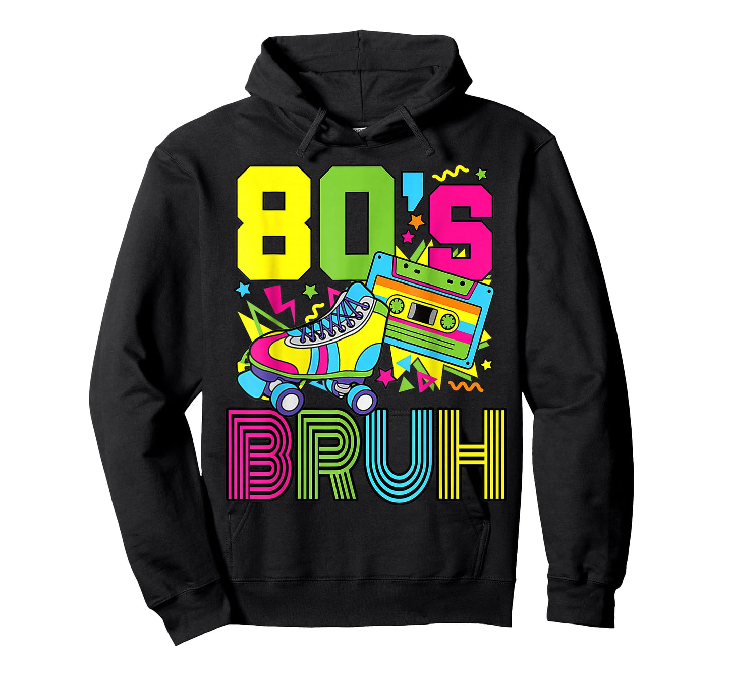 Retro 80s Bruh Outfits 1980s Funny Eighties Men Women Kids T-Shirt