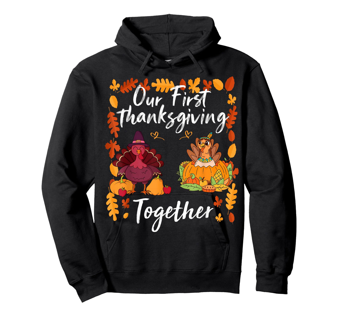Our First Thanksgiving Together Matching Couple T-Shirt