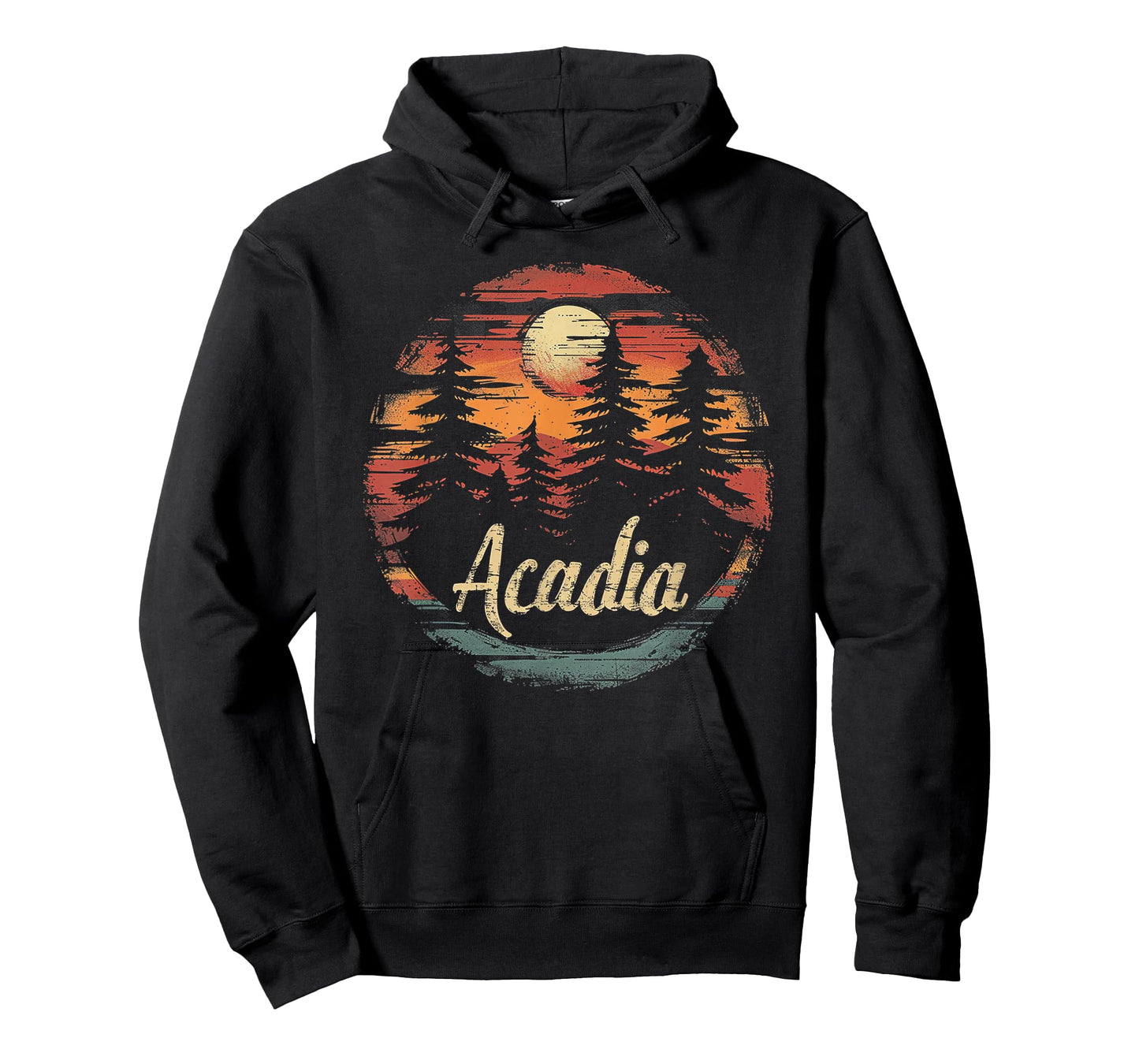 Acadia - US National Park Vintage Men Women Retro T-Shirt